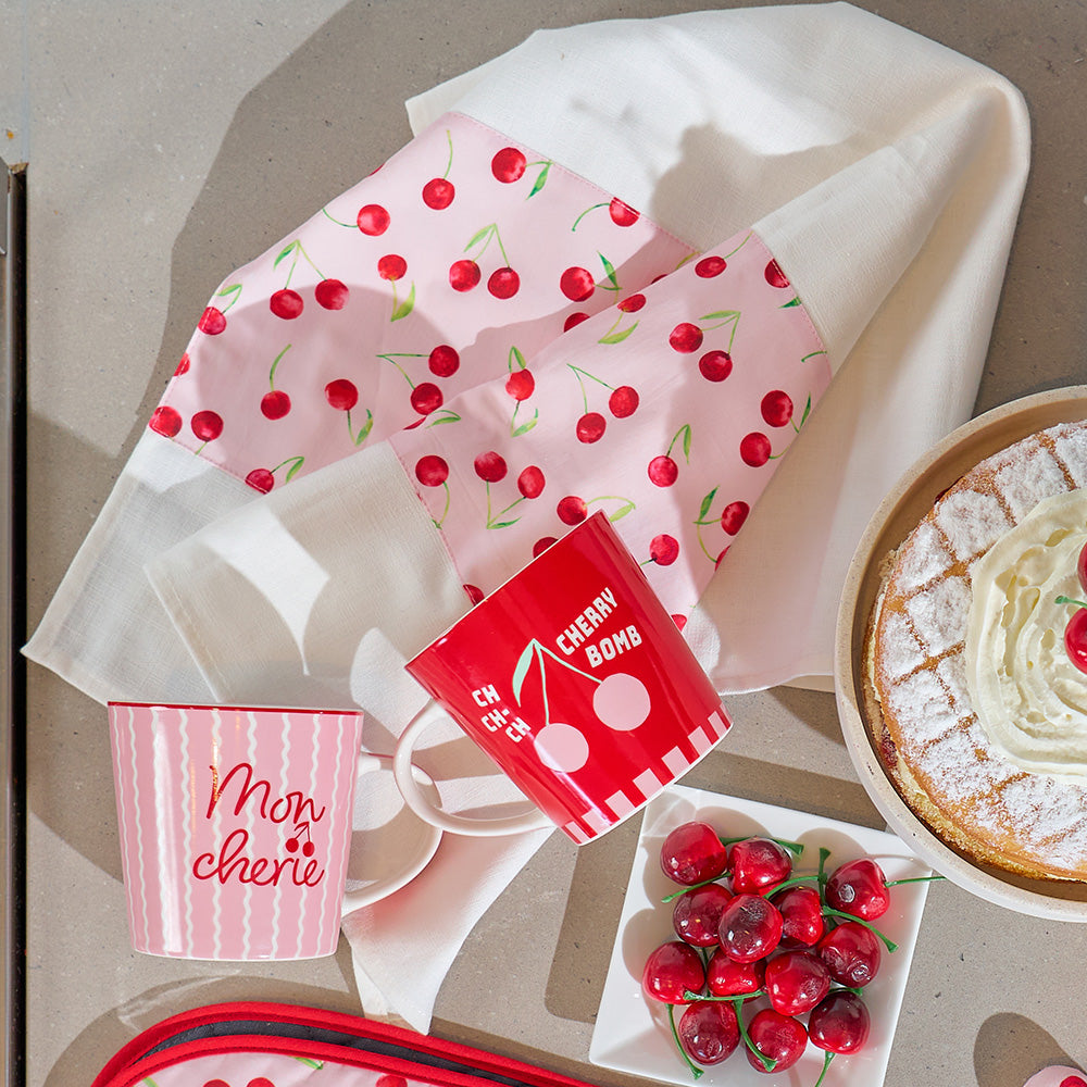 Annabel Trends Cotton Tea Towel Cherrylicious