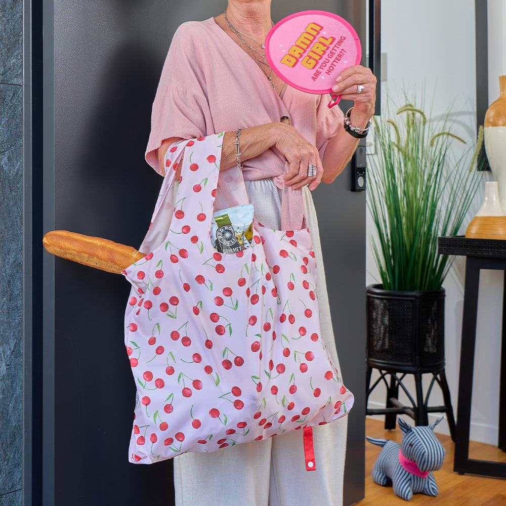 Annabel Trends Shopping Tote Cherrylicious