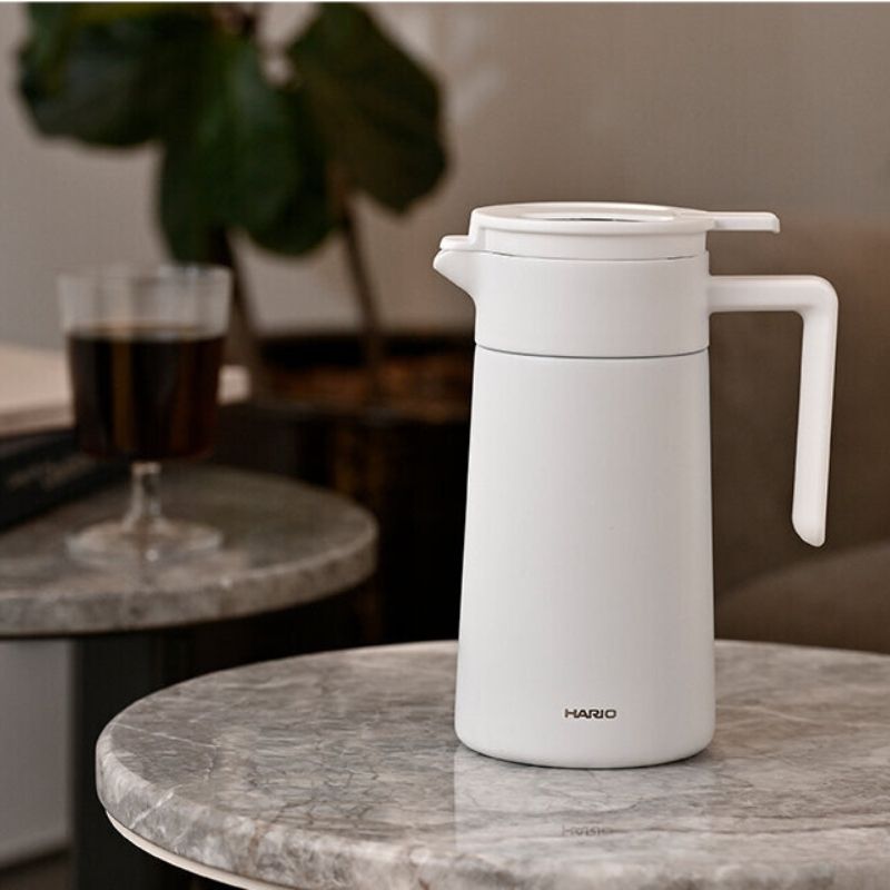 Hario Double Walled Thermal Mug 600ml - White