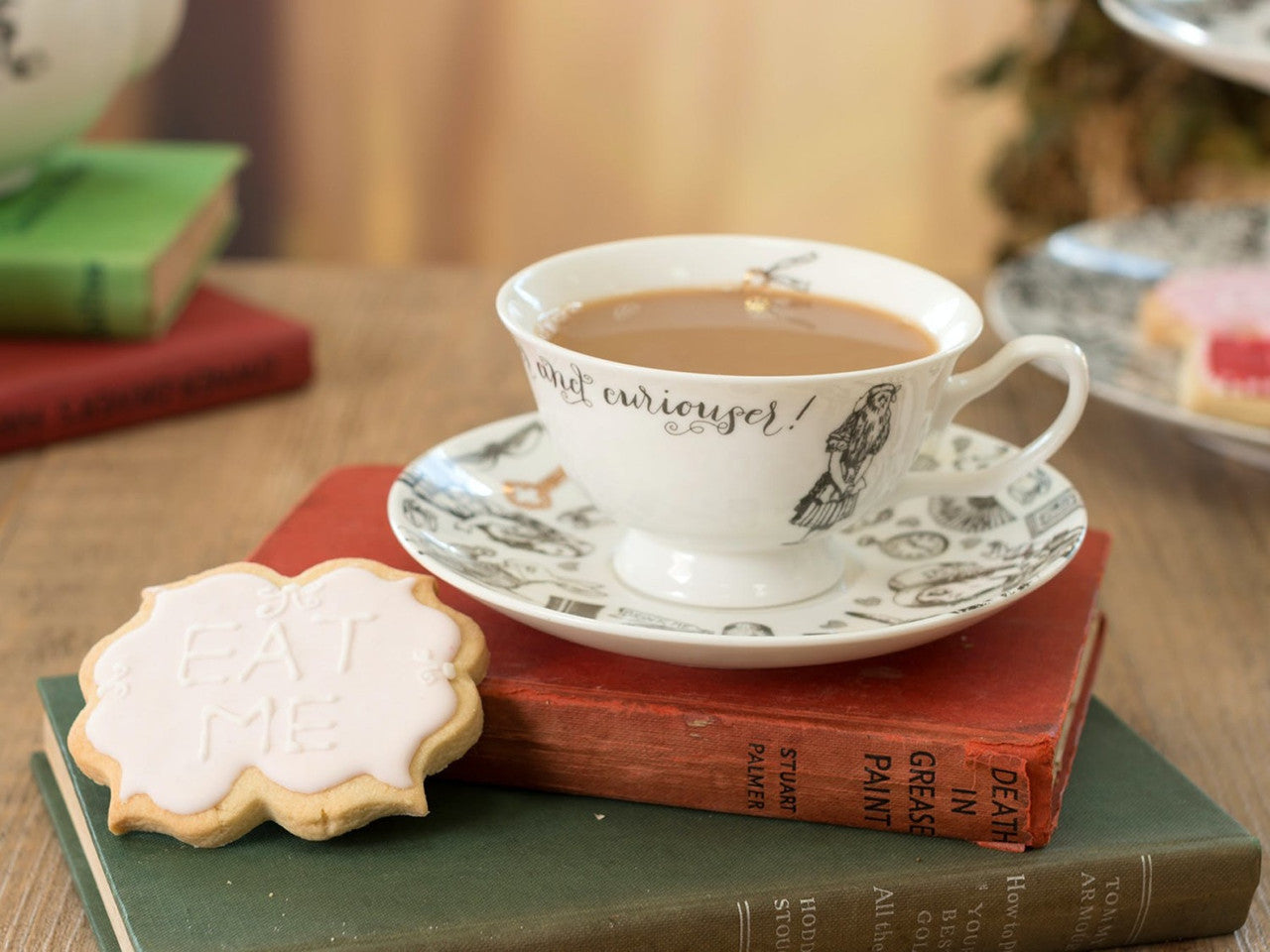 V&A Alice in Wonderland Cup & Saucer 210ml