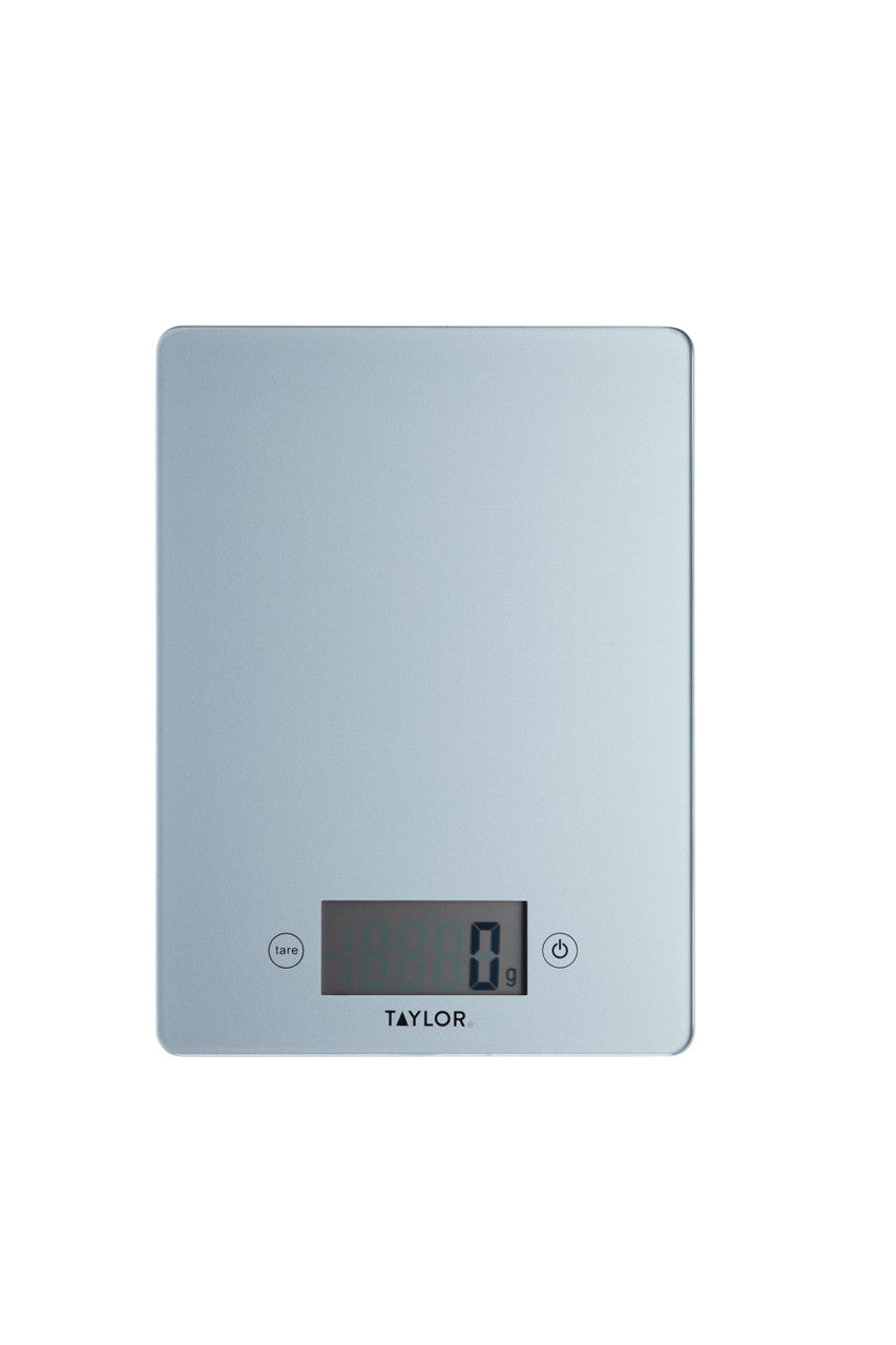 Taylor Pro Glass Digital Kitchen Scale 5kg (Pewter)