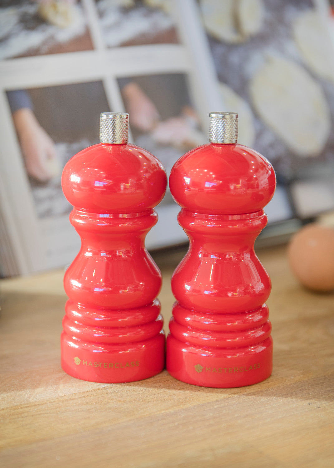 MasterClass Salt & Pepper Mill 12cm (Red)