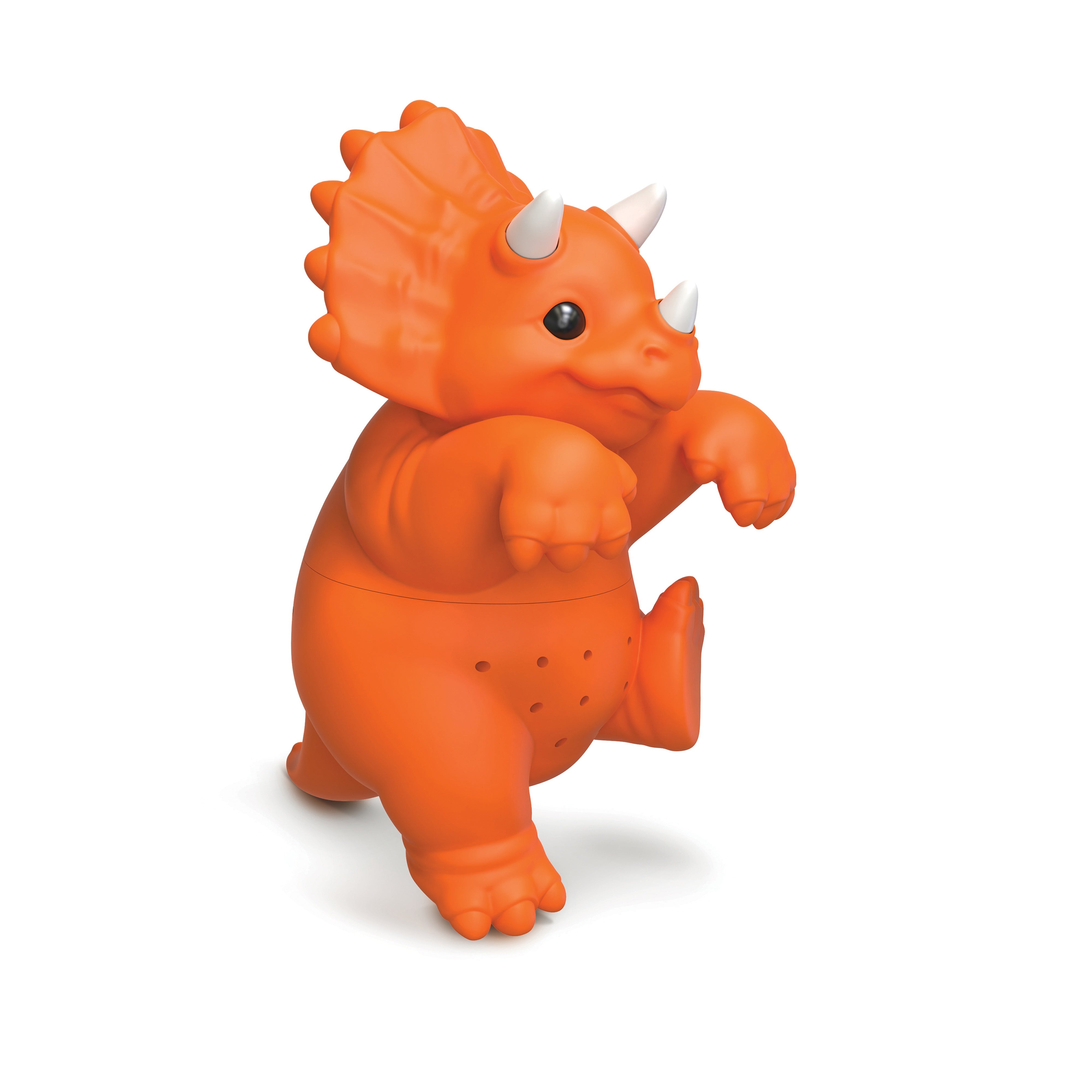 Fred Teaceratops Triceratops Tea Infuser Orange