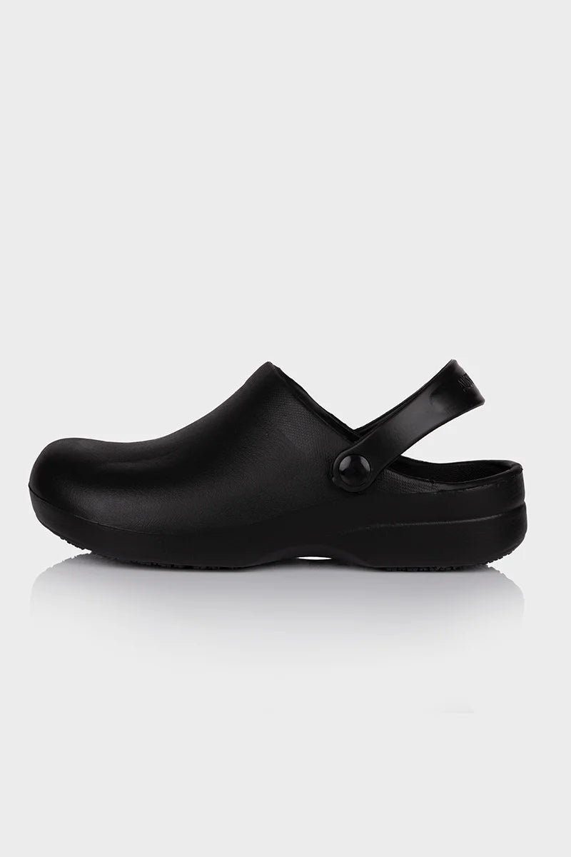 Aussie Chef Slip-On Clogs Black-37