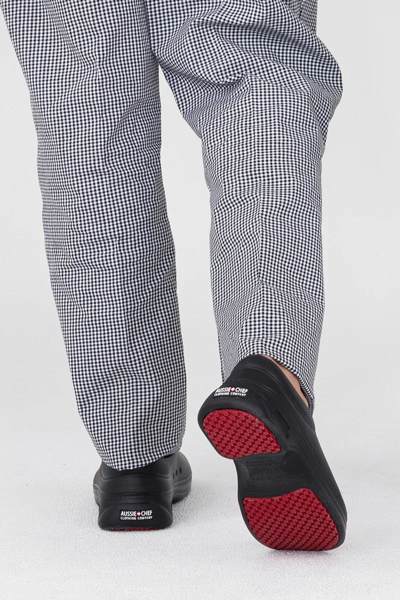 Aussie Chef Aussie Chef Clog Red Sole-Size: 37