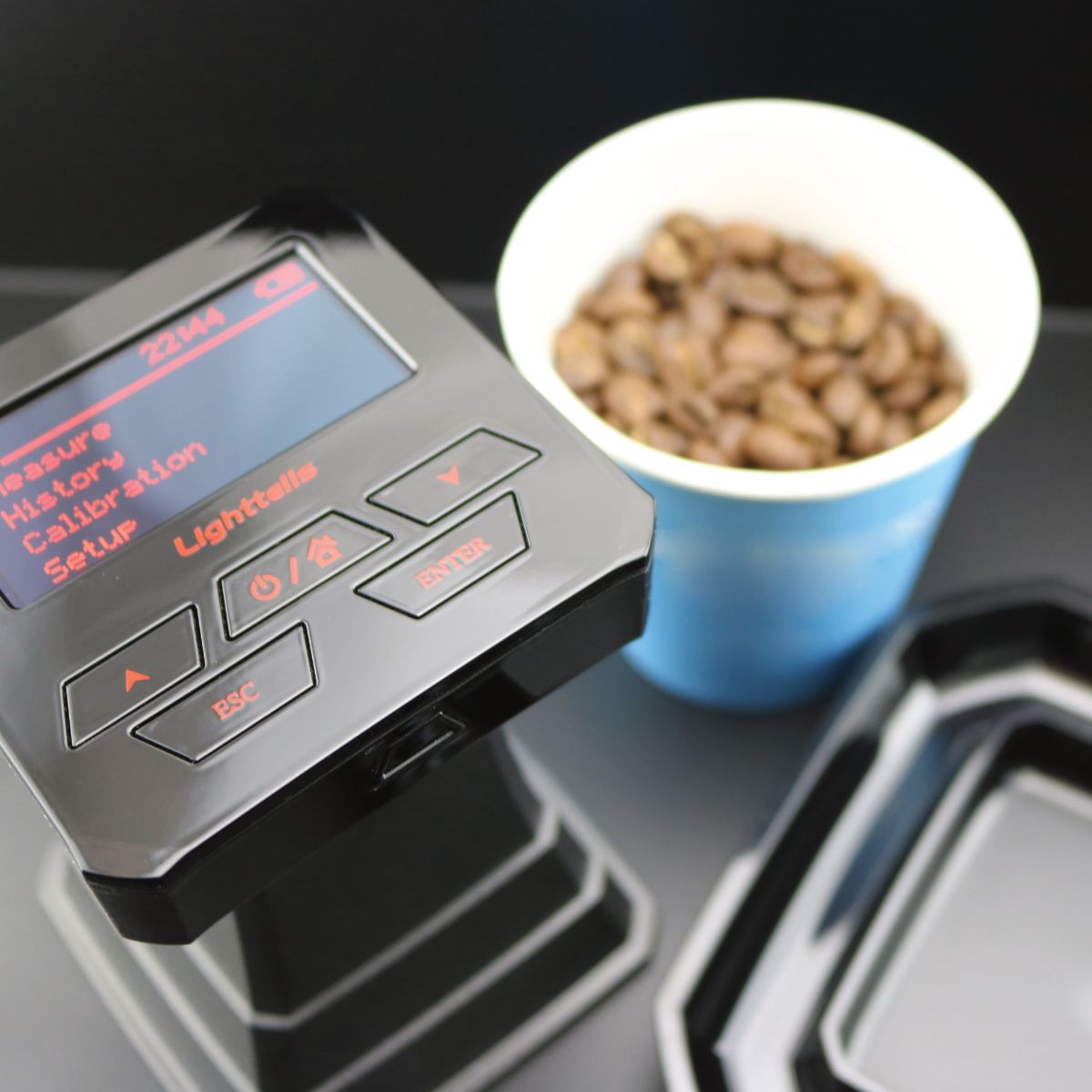 Lighttells CM-100 Plus Coffee Roast Colour Analyser - Black Edition