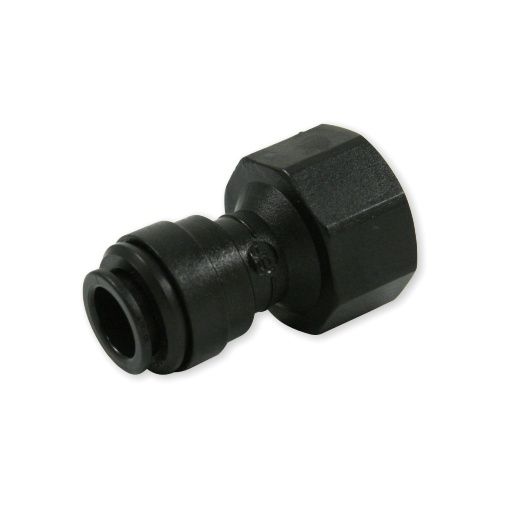 John Guest Tap Adaptor - 10mm PF to 1/2" Fem BSP