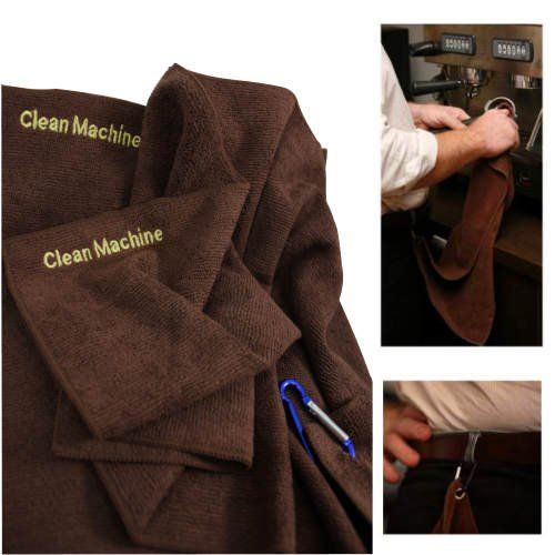 Clean Machine Barista Microfibre Cloth (Pack of 10)
