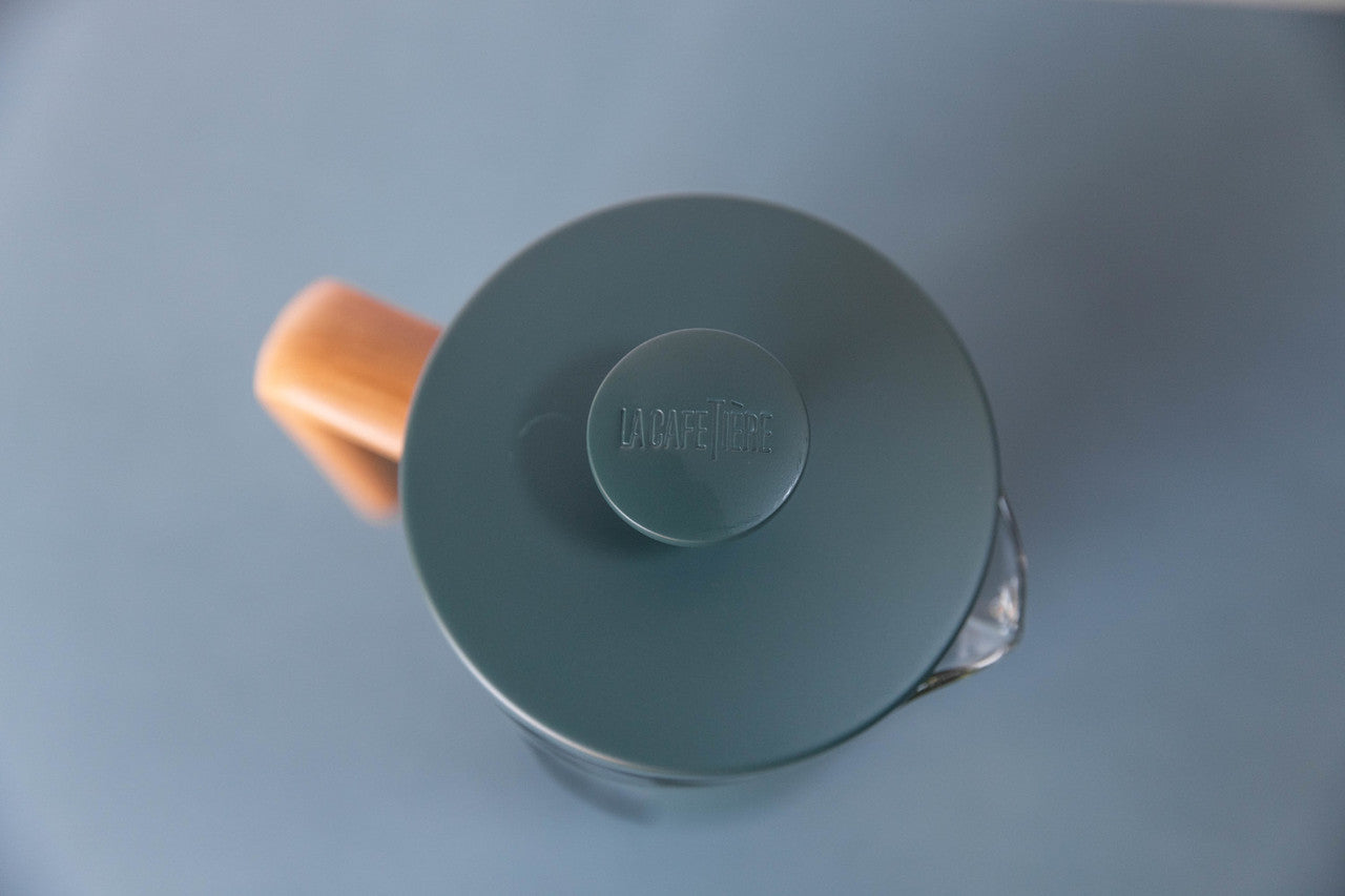 La Cafetière Pisa Stainless Steel Cafetière 8 Cup / 1L (Green)