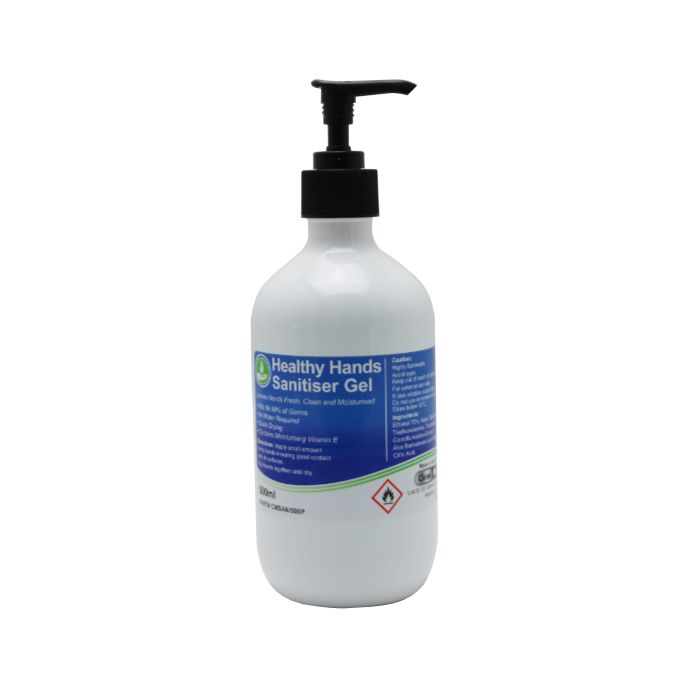 Clean Machine Healthy Hands Sanitiser Gel 500ml