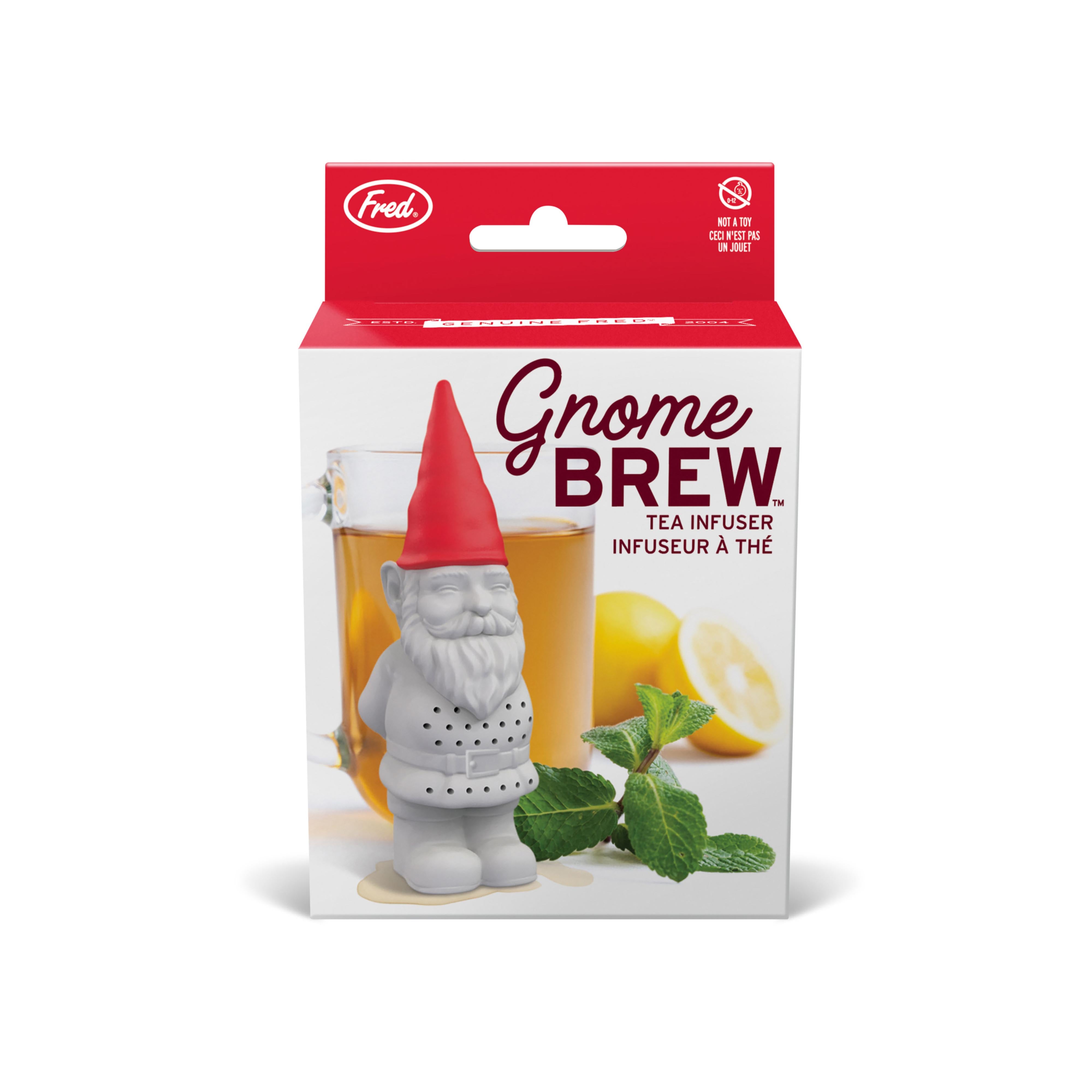 Fred Gnome Brew Tea Infuser Multi-Coloured