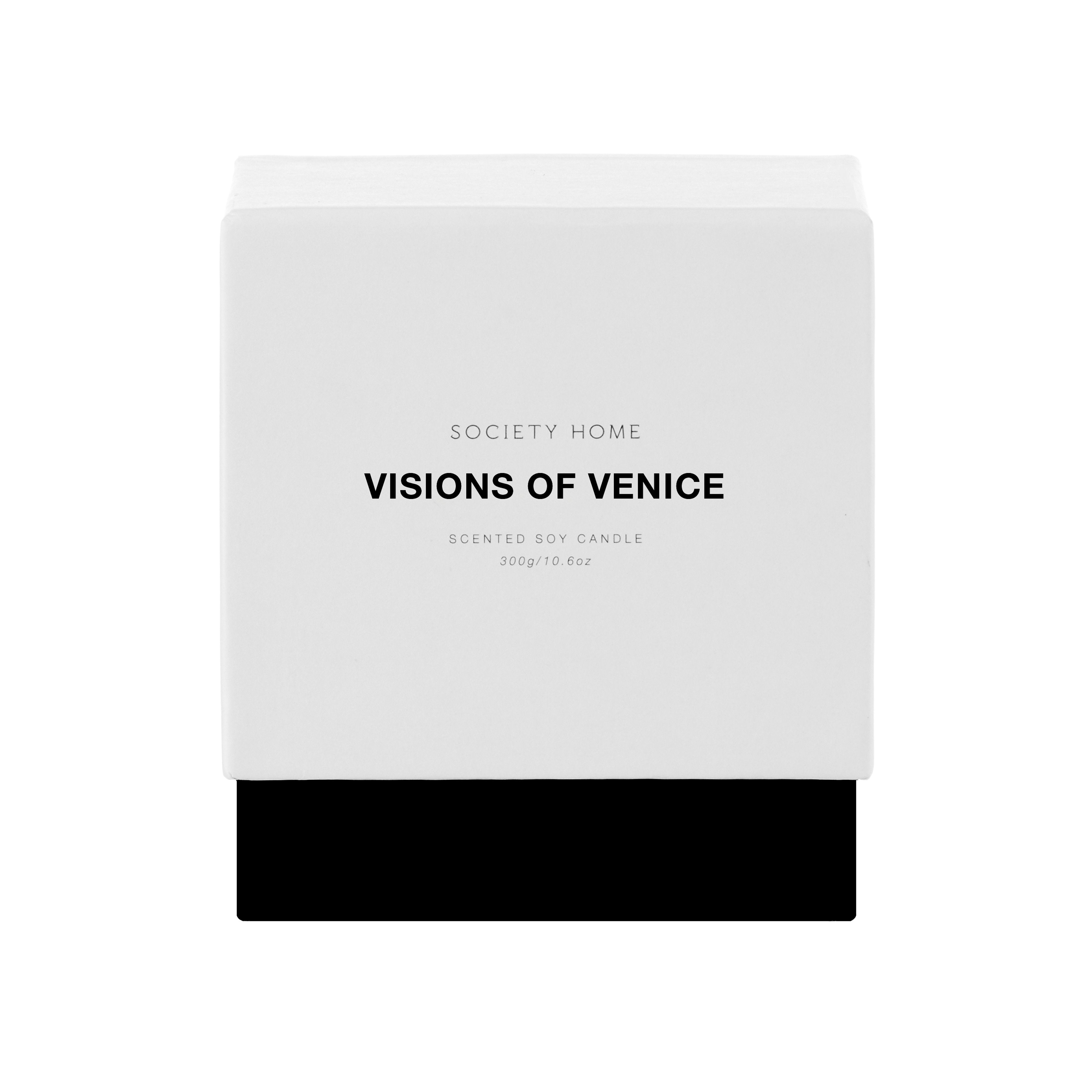 Society Home Visions of Venice Scented Soy Candle 300g