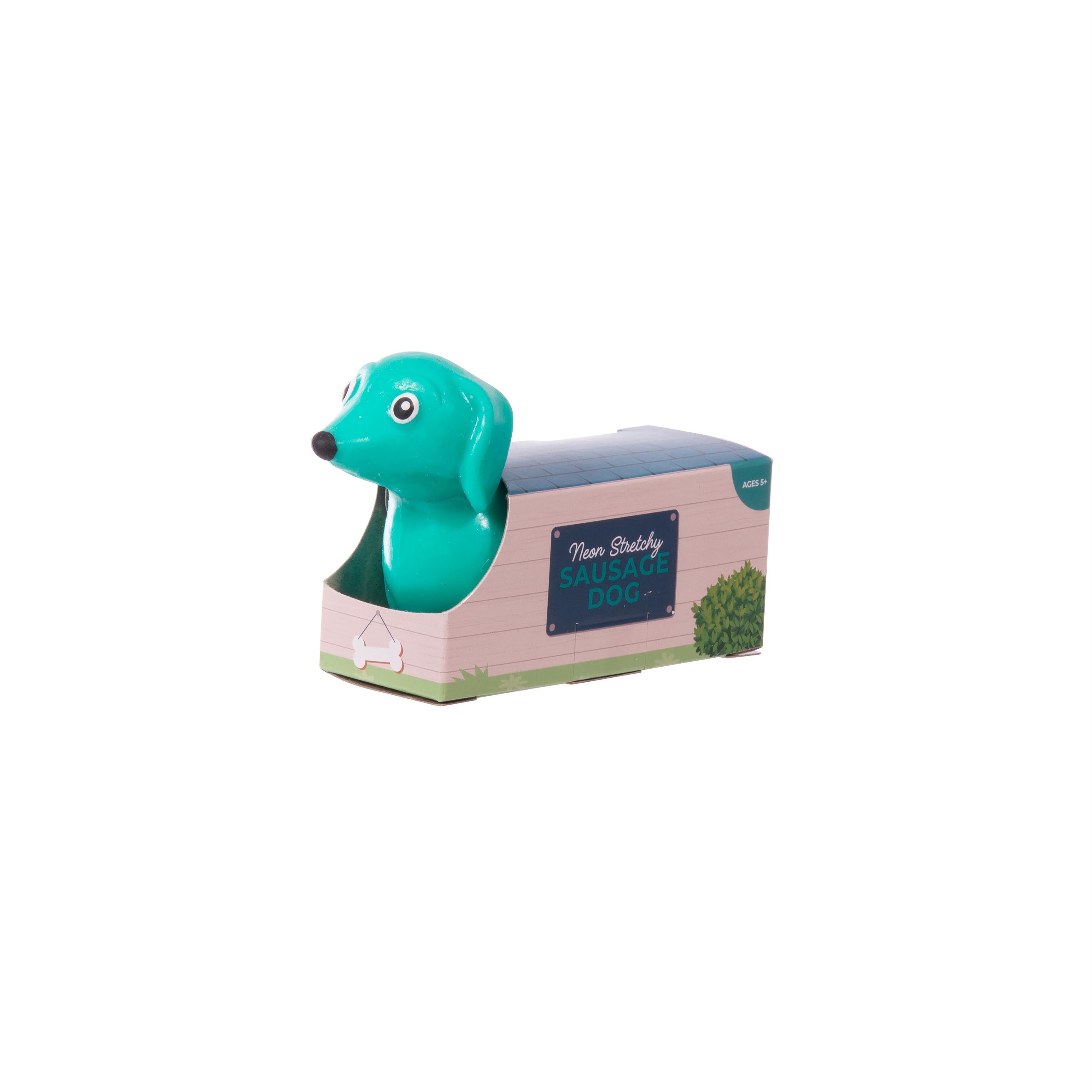 Discovery Zone Stretchy Sausage Dog Neon