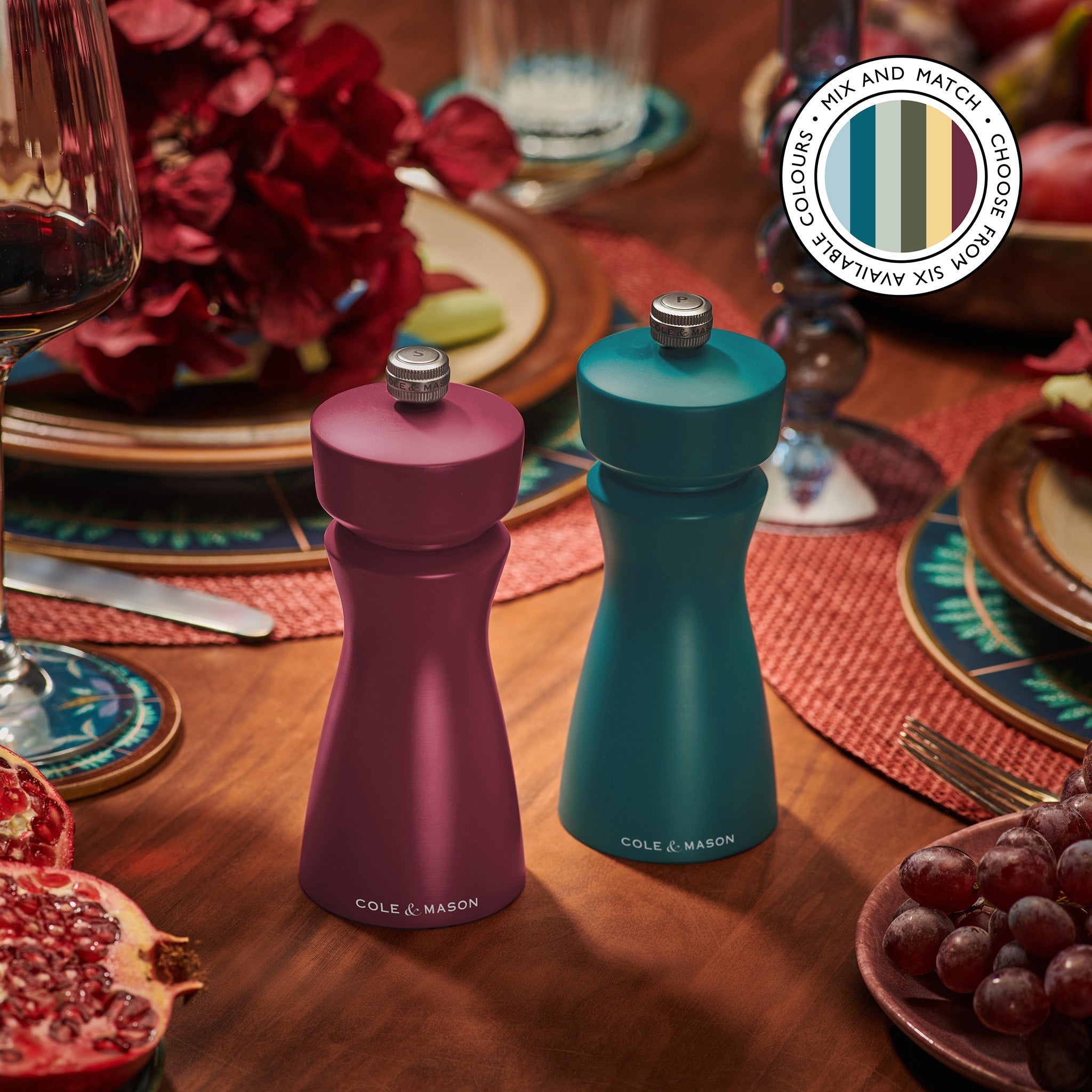 Cole & Mason Kenton Salt & Pepper Mill 150mm Sea Salt
