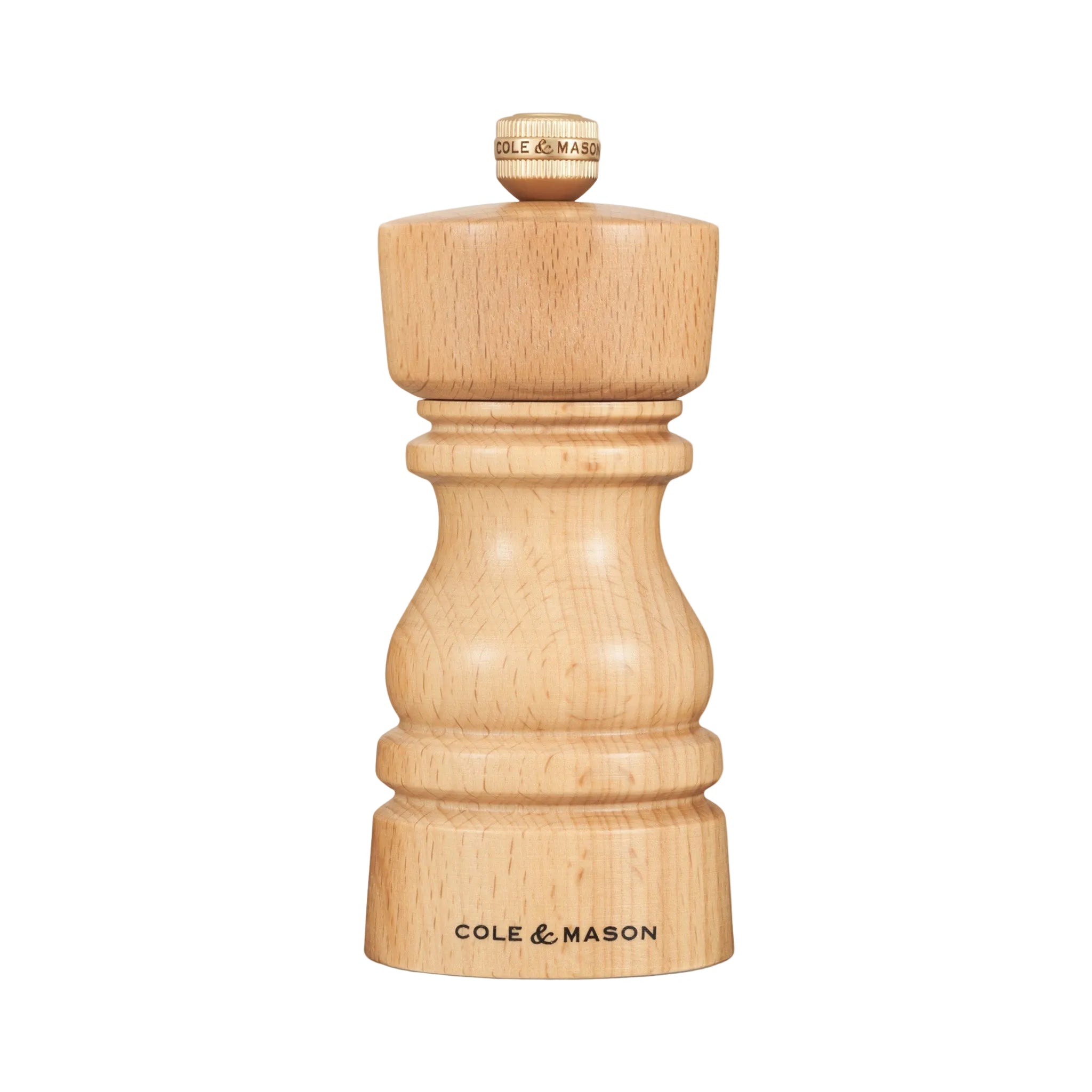Cole & Mason London Pepper Mill 130mm Natural Beech
