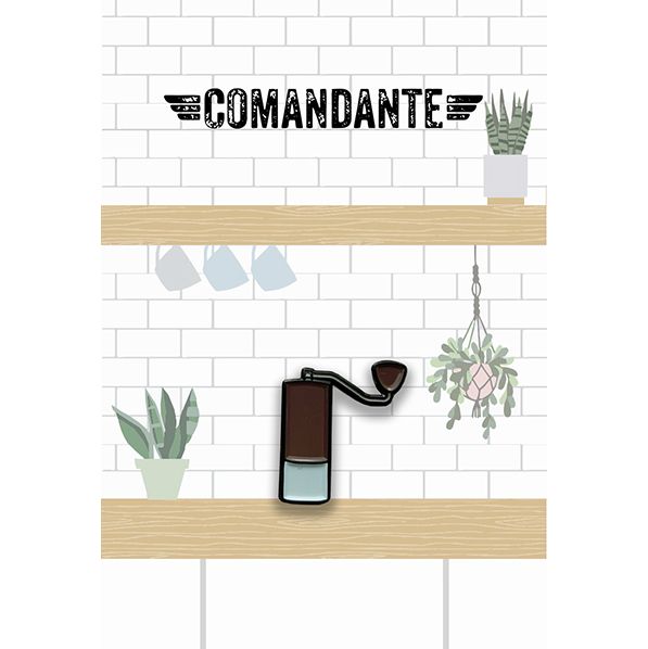 Comandante Enamel Pin
