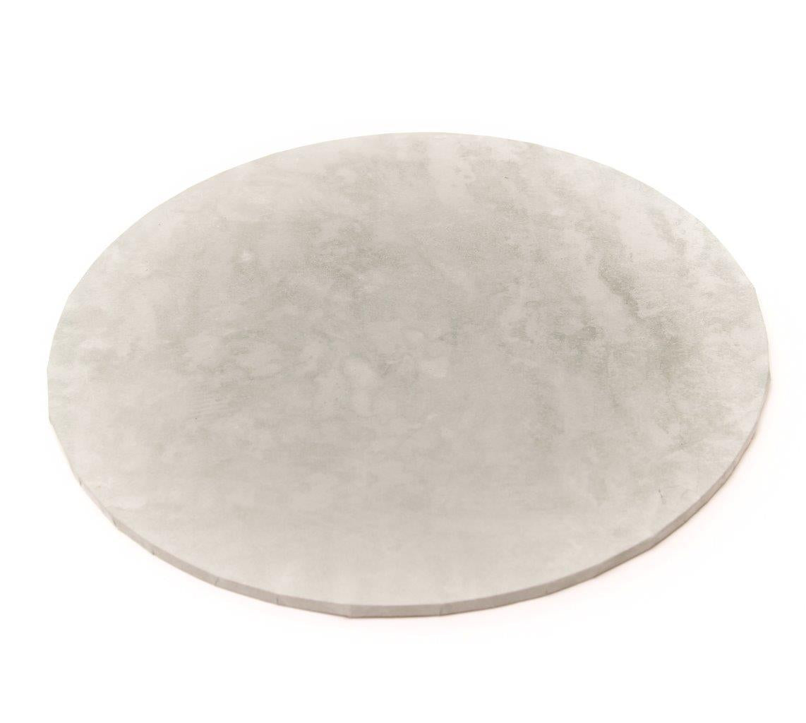 Bake Group Food Presentation Board Round Concrete 14in