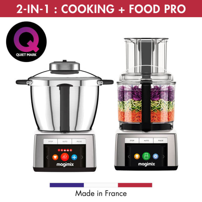 Magimix Cook Expert Thermo Cooker and Food Processor 3.5L Matt Chrome