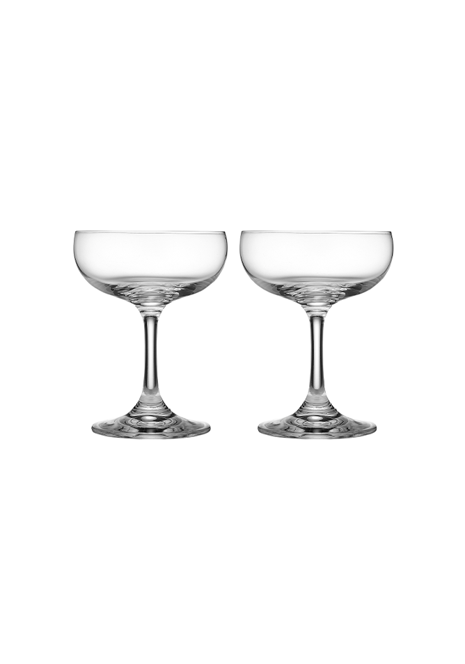 Tempa Quinn 2pk Coupe Glass