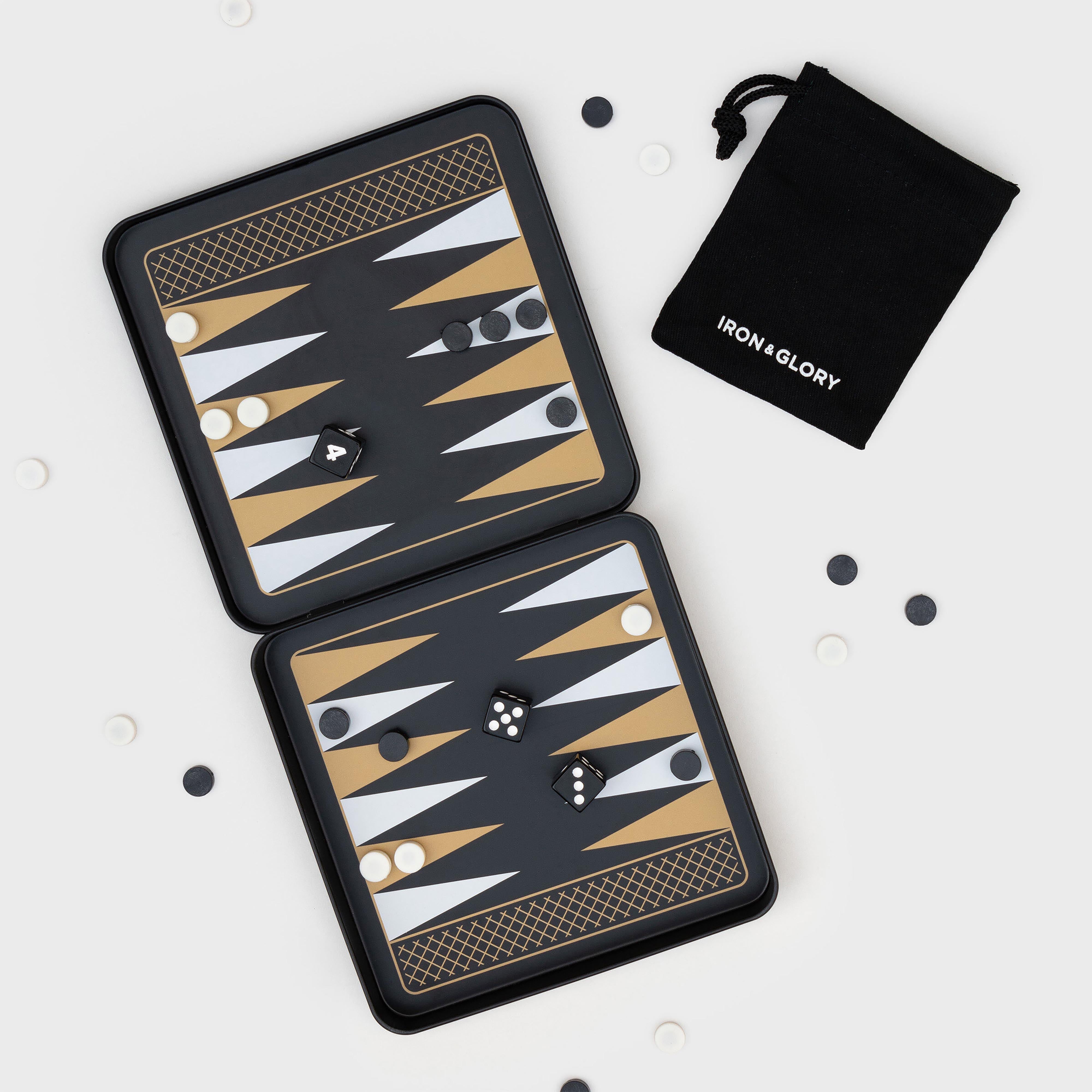 Luckies Iron & Glory Game On Backgammon