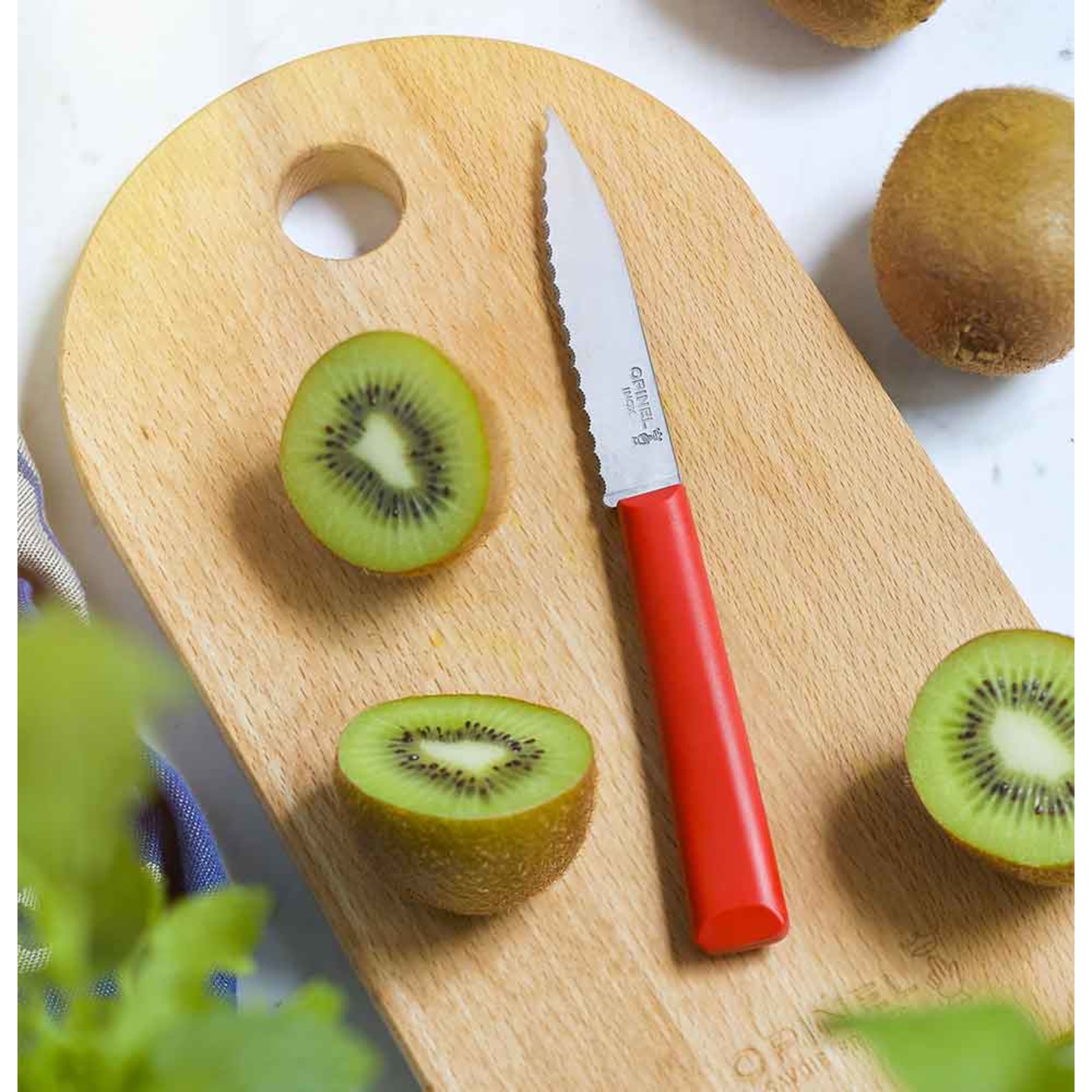 Opinel Les Essentiels Plus No.313 Serrated Knife Blue