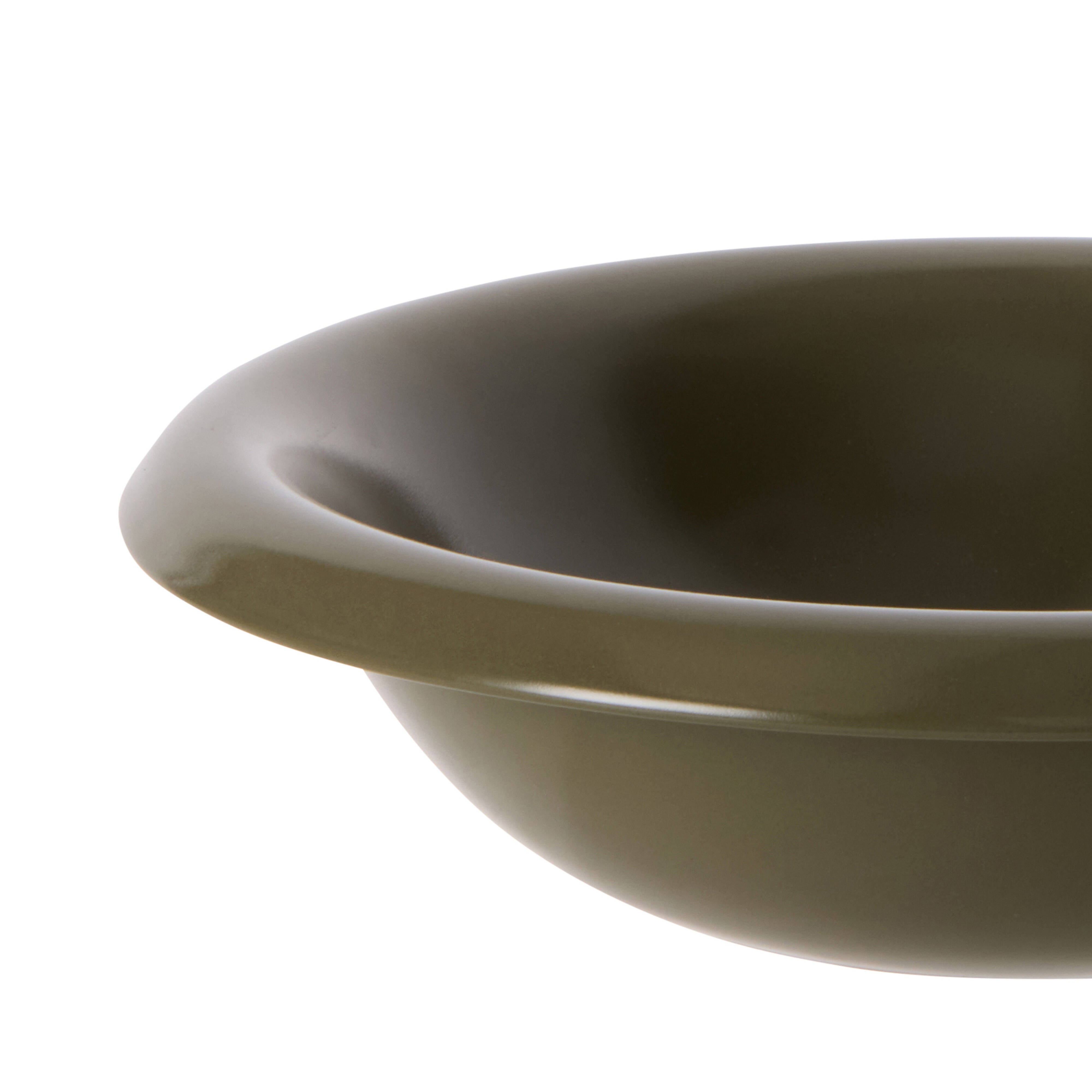 Amalfi Form Pasta Bowl Green