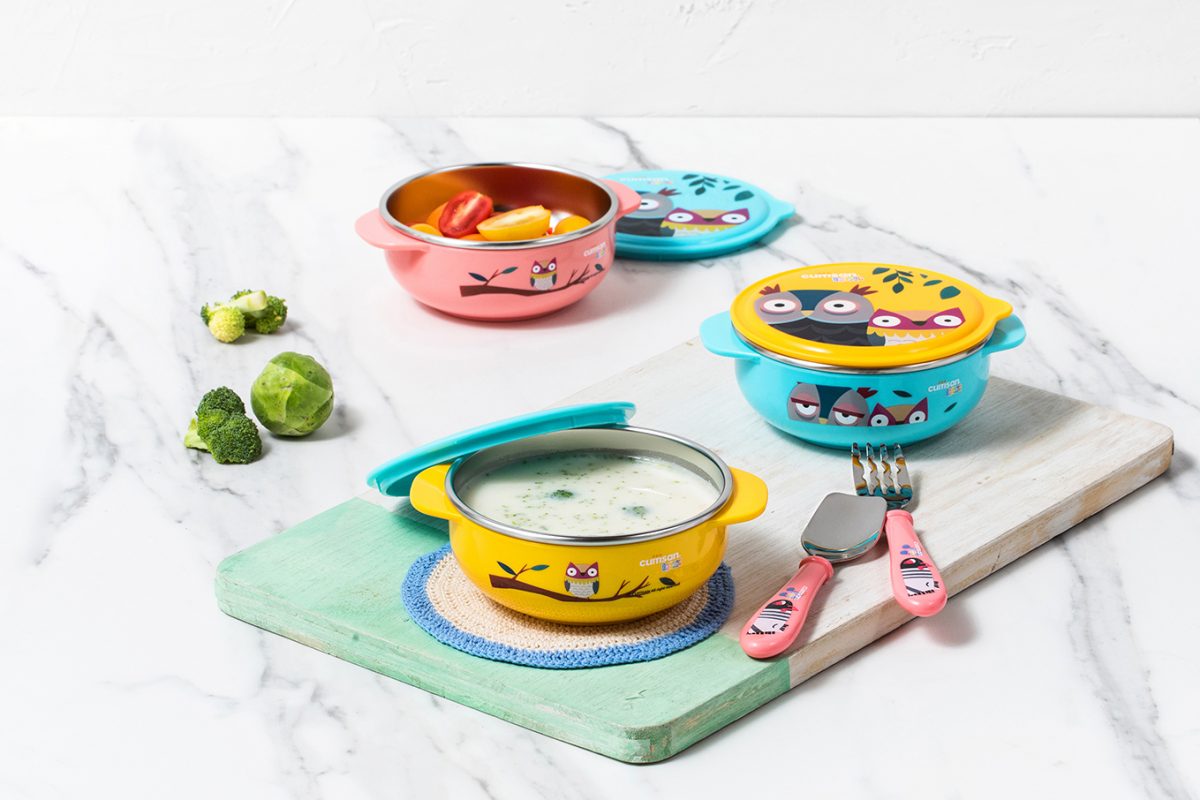 Cuitisan Infant Feeding Bowl 400ml Yellow