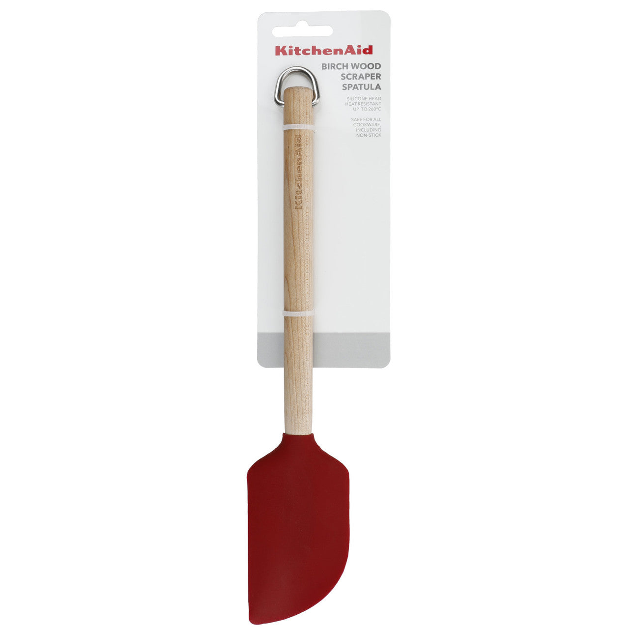 KitchenAid Birchwood Scraper Spatula (Empire Red)