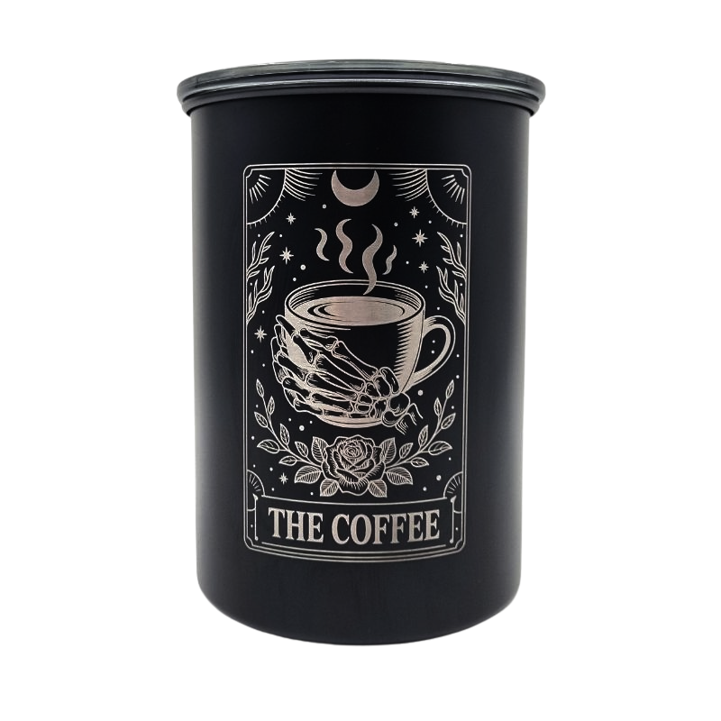 Airscape Engraved 7 inch - Coffee 01 Black