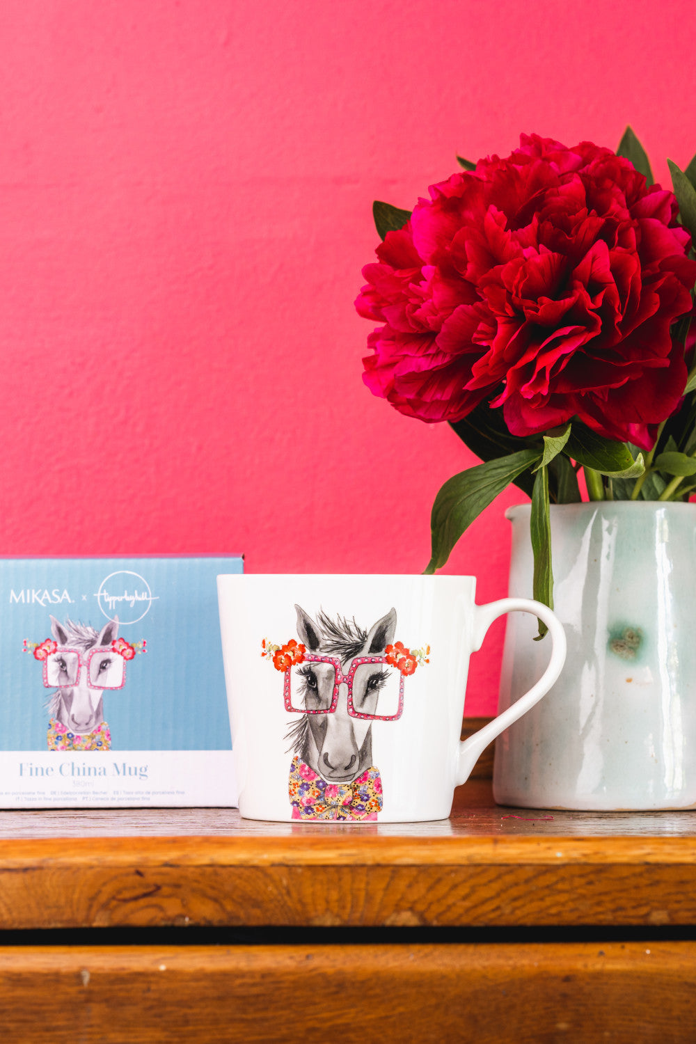 Mikasa x Tipperleyhill Fine China Mug 380ml (Horse)
