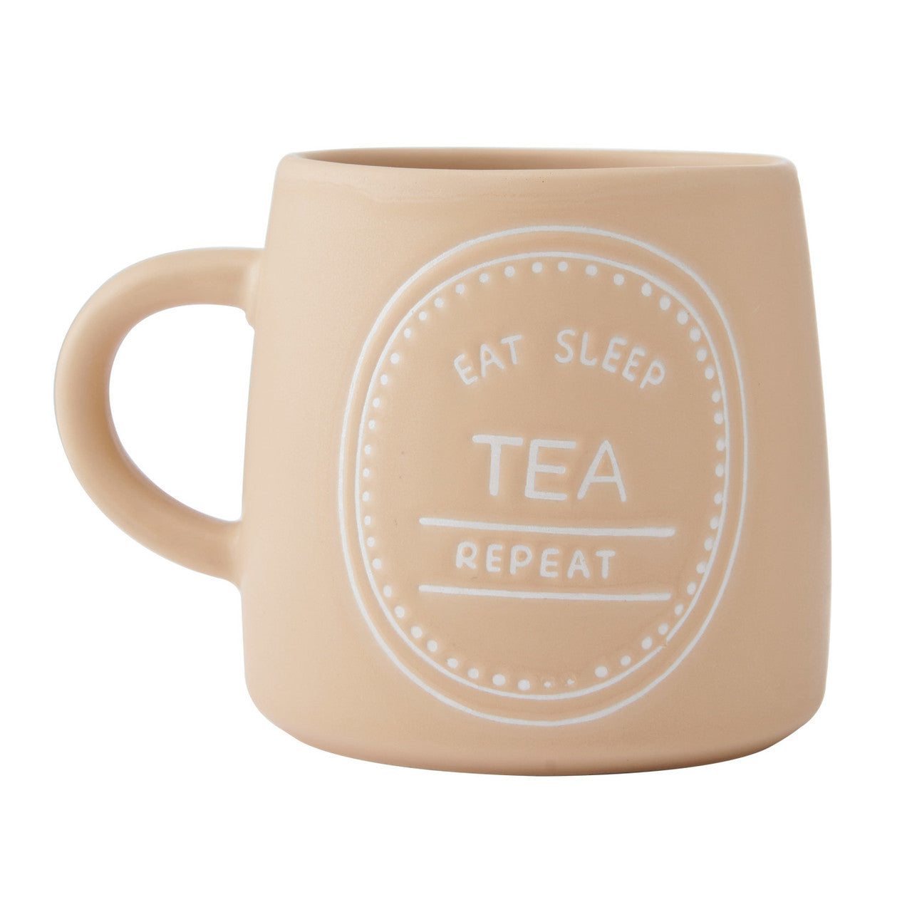 Mikasa Stoneware Mug 400ml (Eat Sleep Tea)
