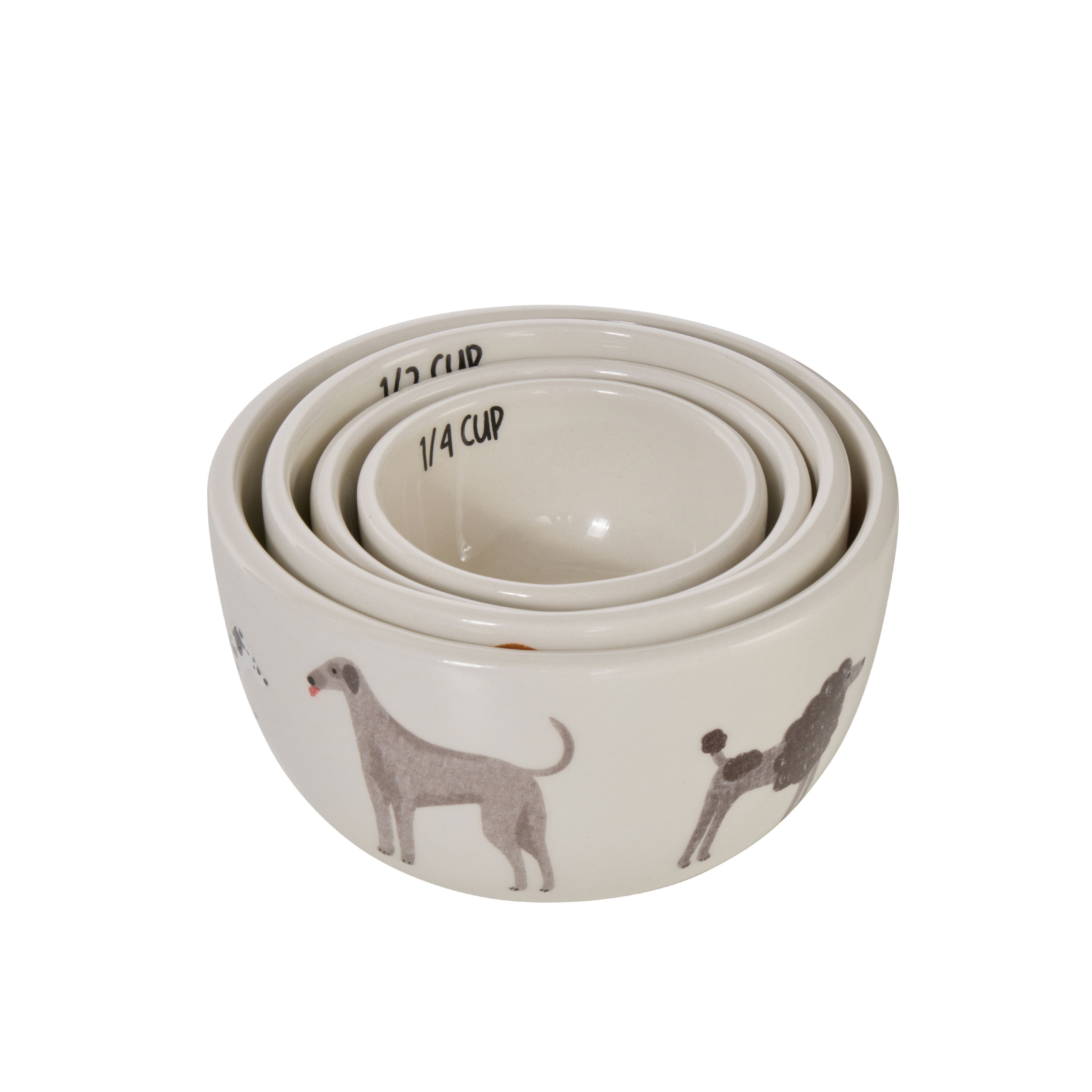 Davis & Waddell Pawwfect Measuring Cups Mixed