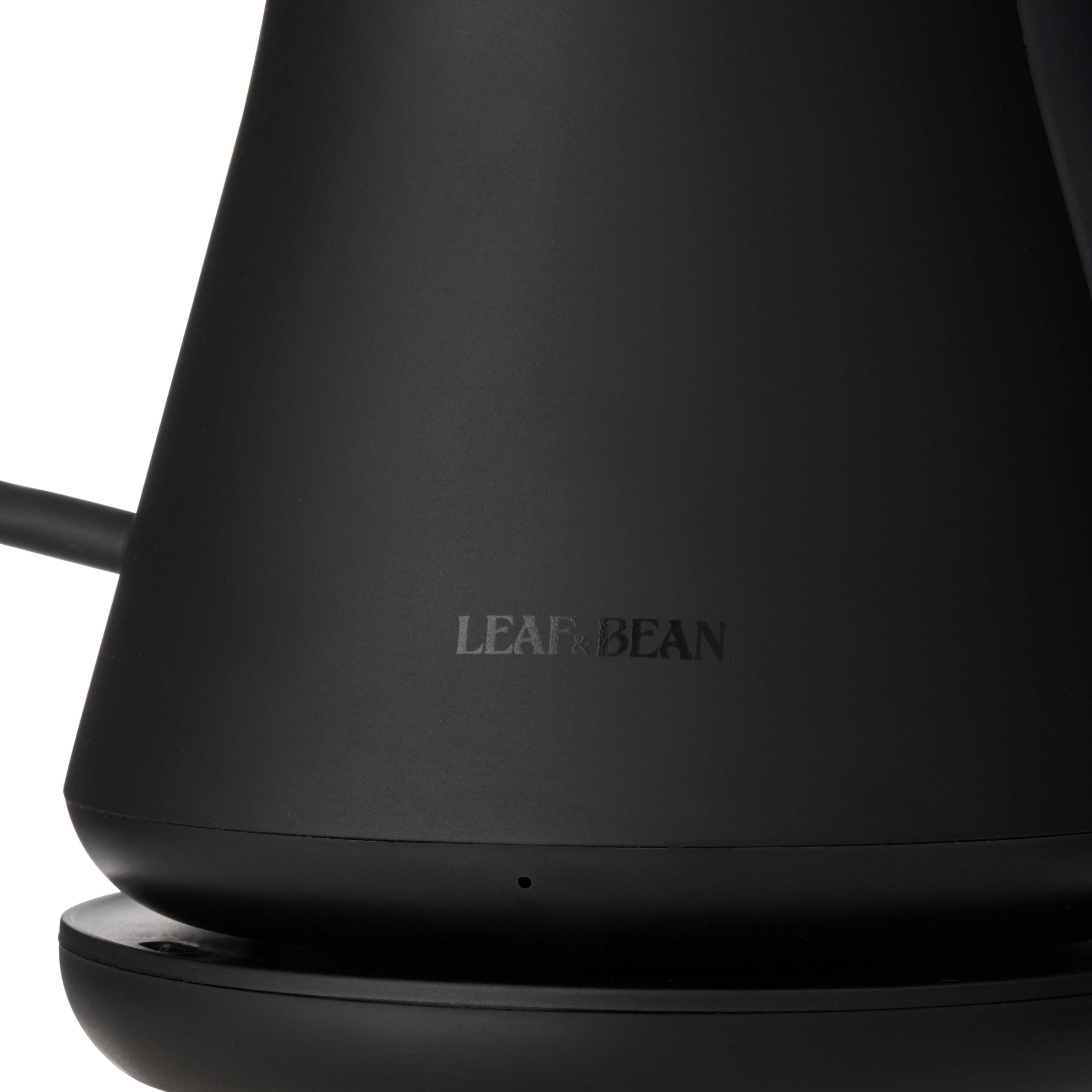 Leaf & Bean Electric Gooseneck Kettle 800ml Black