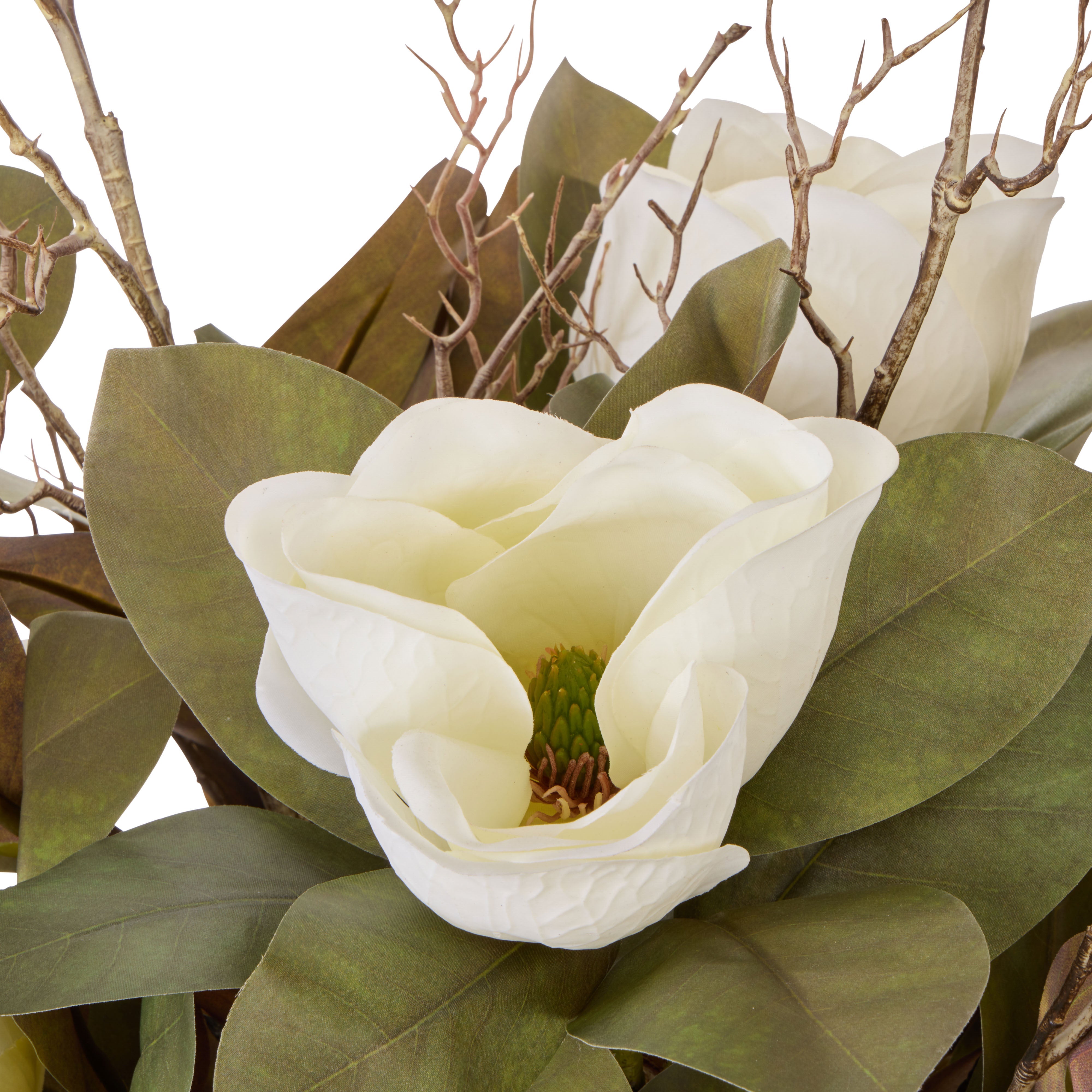Rogue Magnolia Twig - Elsie White & Green 85cm