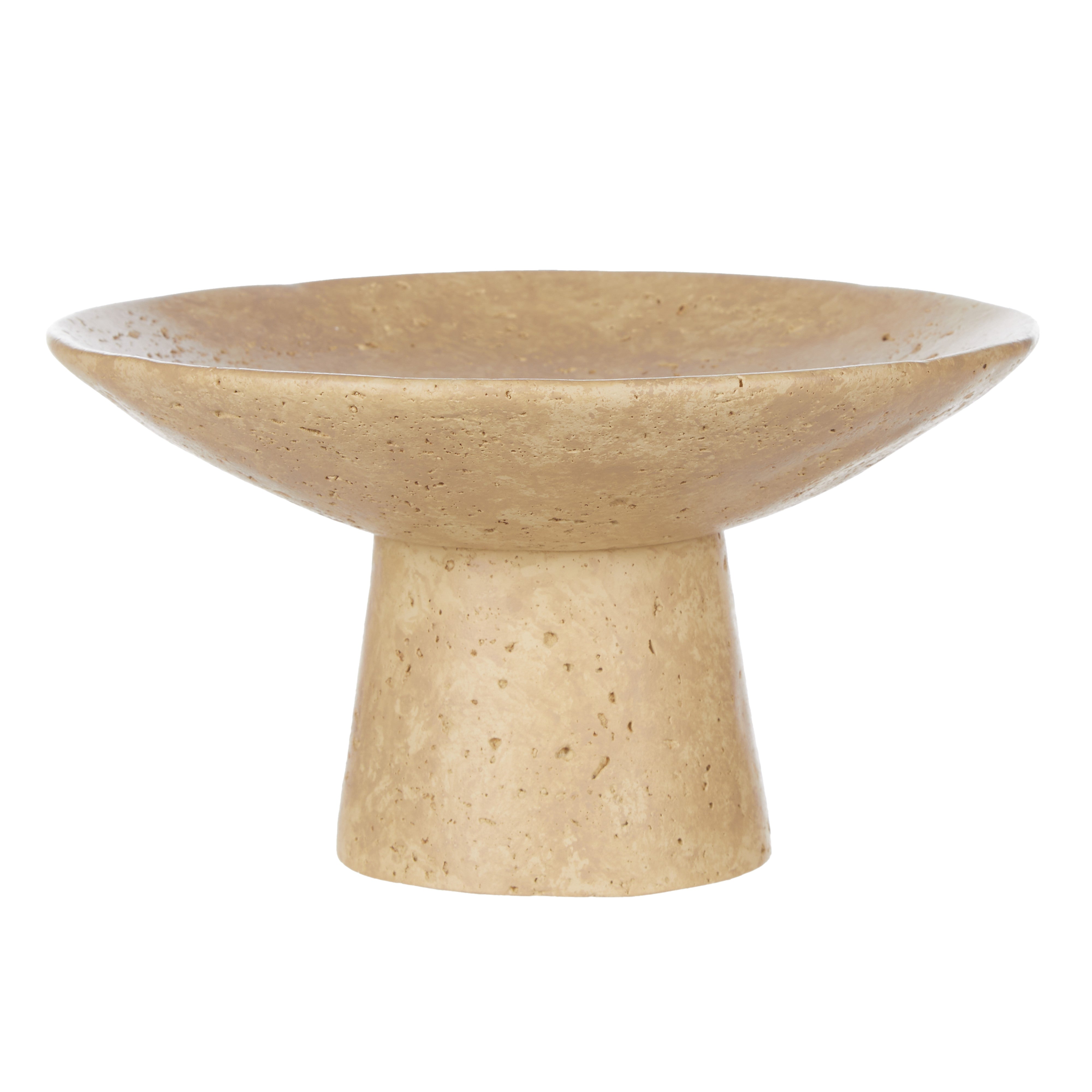 Amalfi Harcourt Footed Bowl Wide Natural