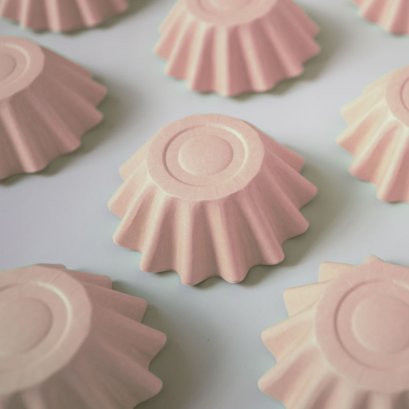 Papyrus Bloom Baking Cups Pastel Pink 24 Pack