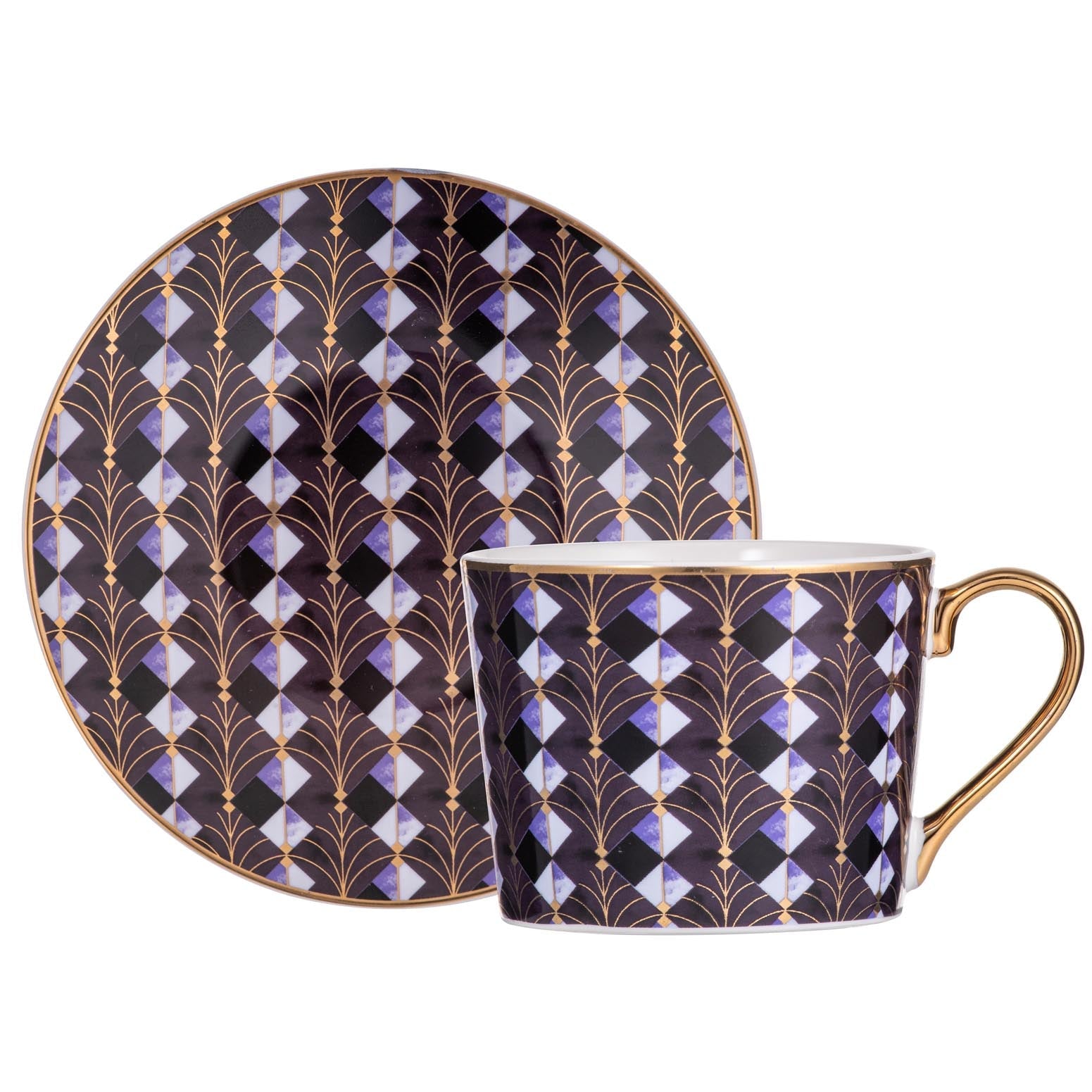 Ashdene Decadence Midnight Cup & Saucer