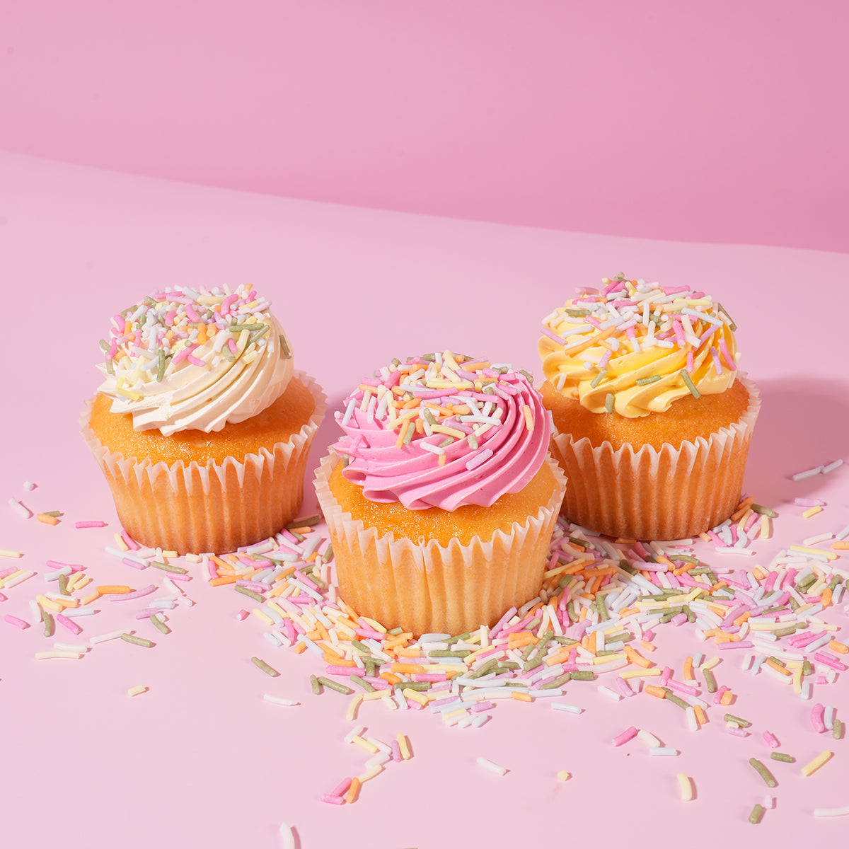 Sprinks Sugar Free Natural Coloured Jimmies Pastel Rainbow 60g