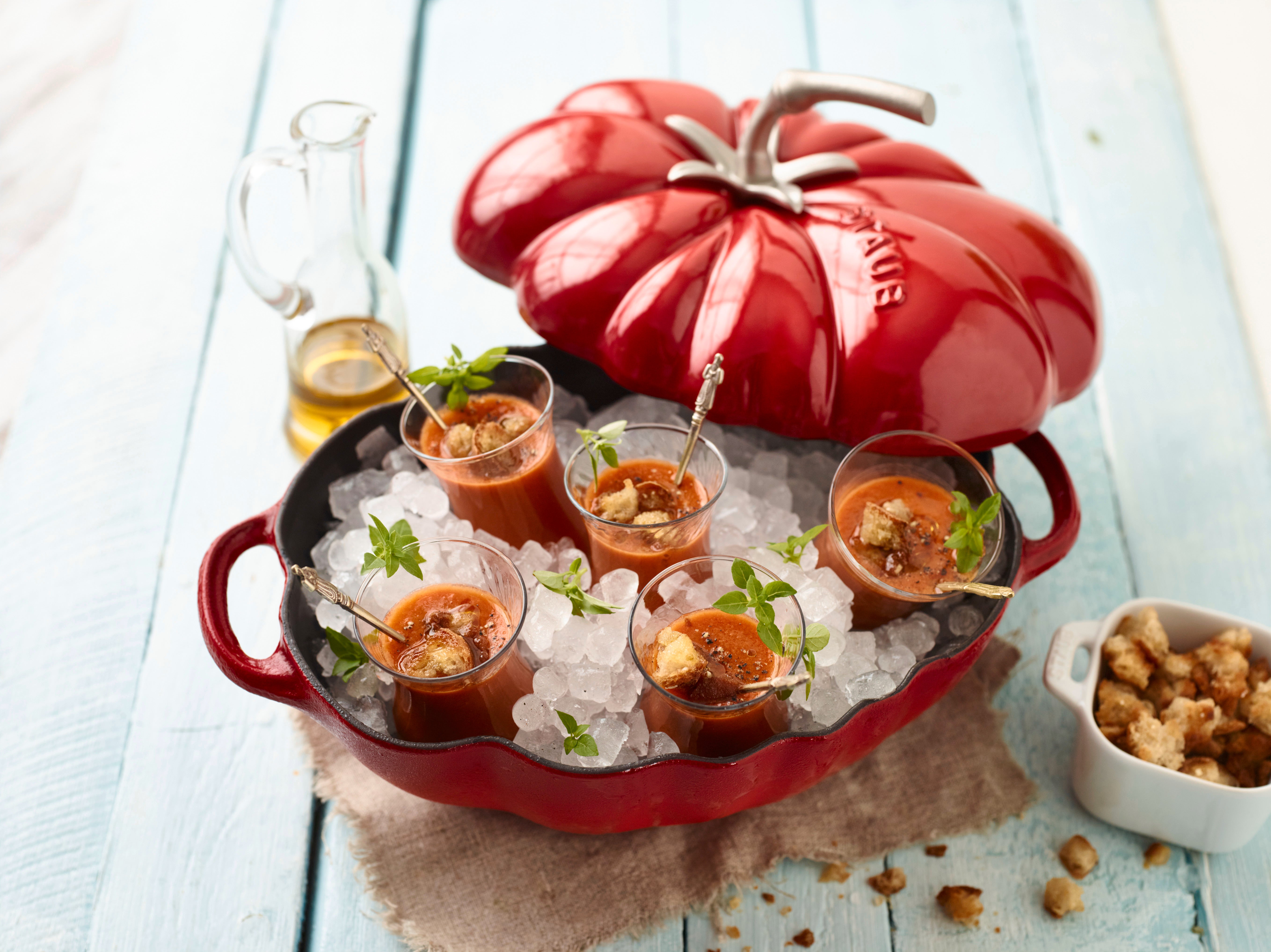 Staub Tomato Cocotte - 25cm