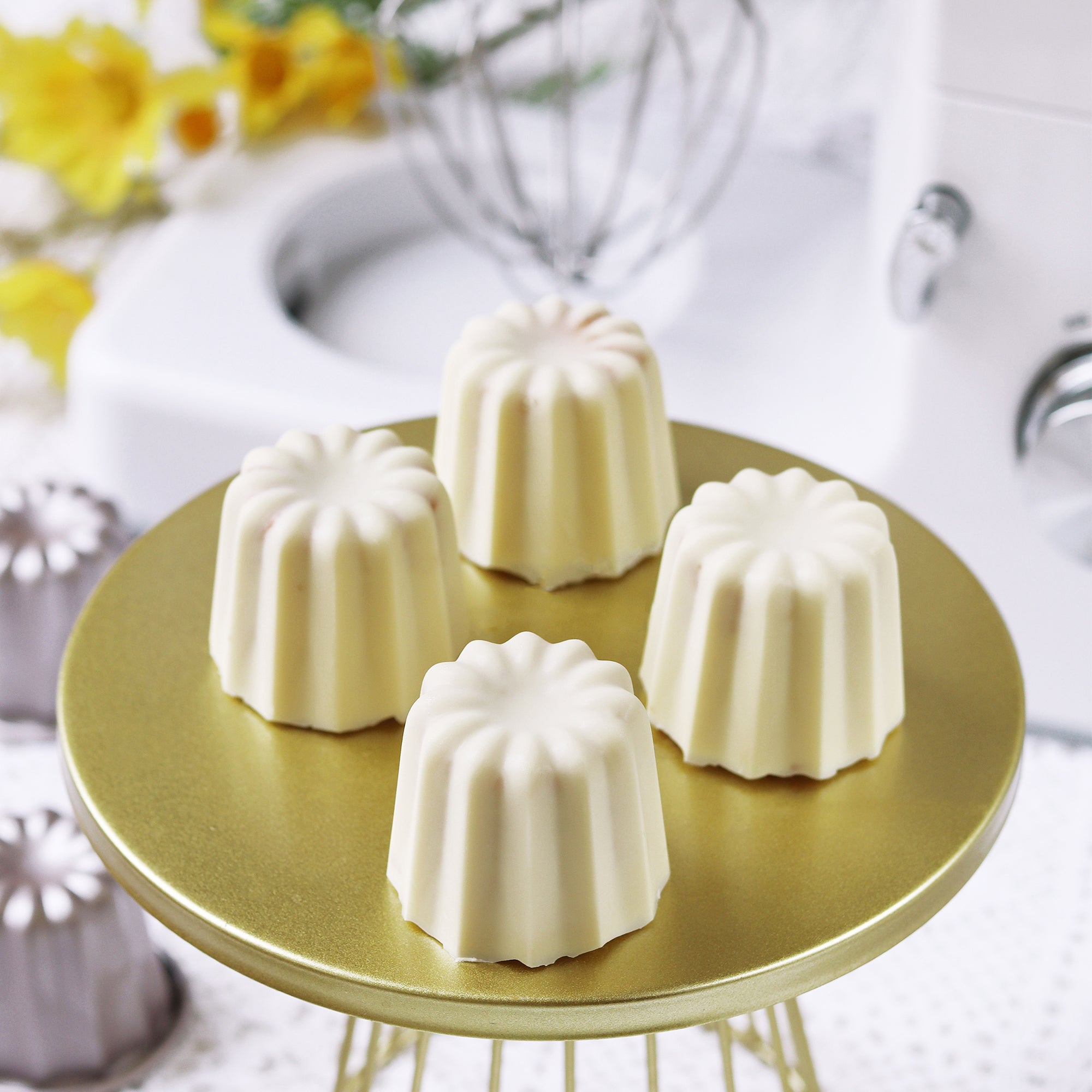 CHEFMADE Canelé Mould Set of 4 (WK9772-4)