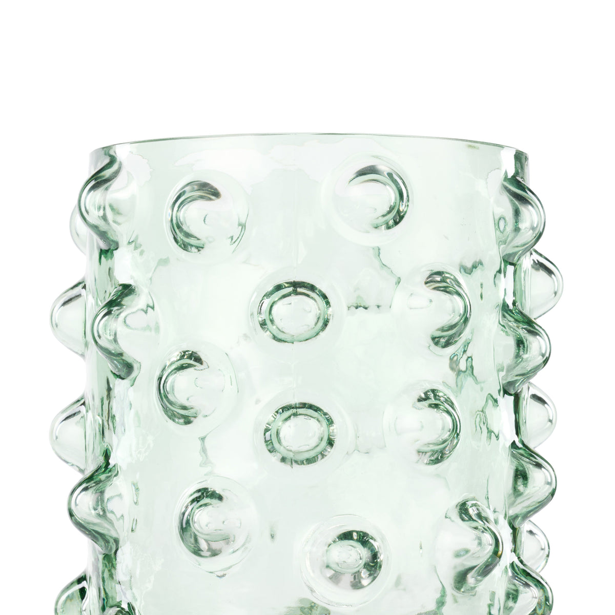 Amalfi Sissy Glass Bubble Vase Small Green