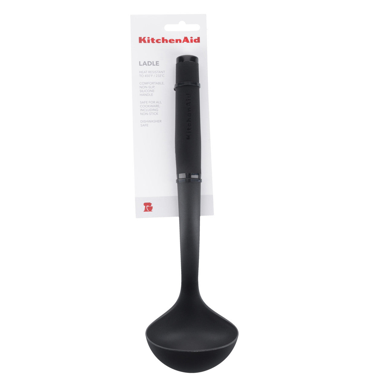 KitchenAid Soft Touch Nylon Ladle (Black)