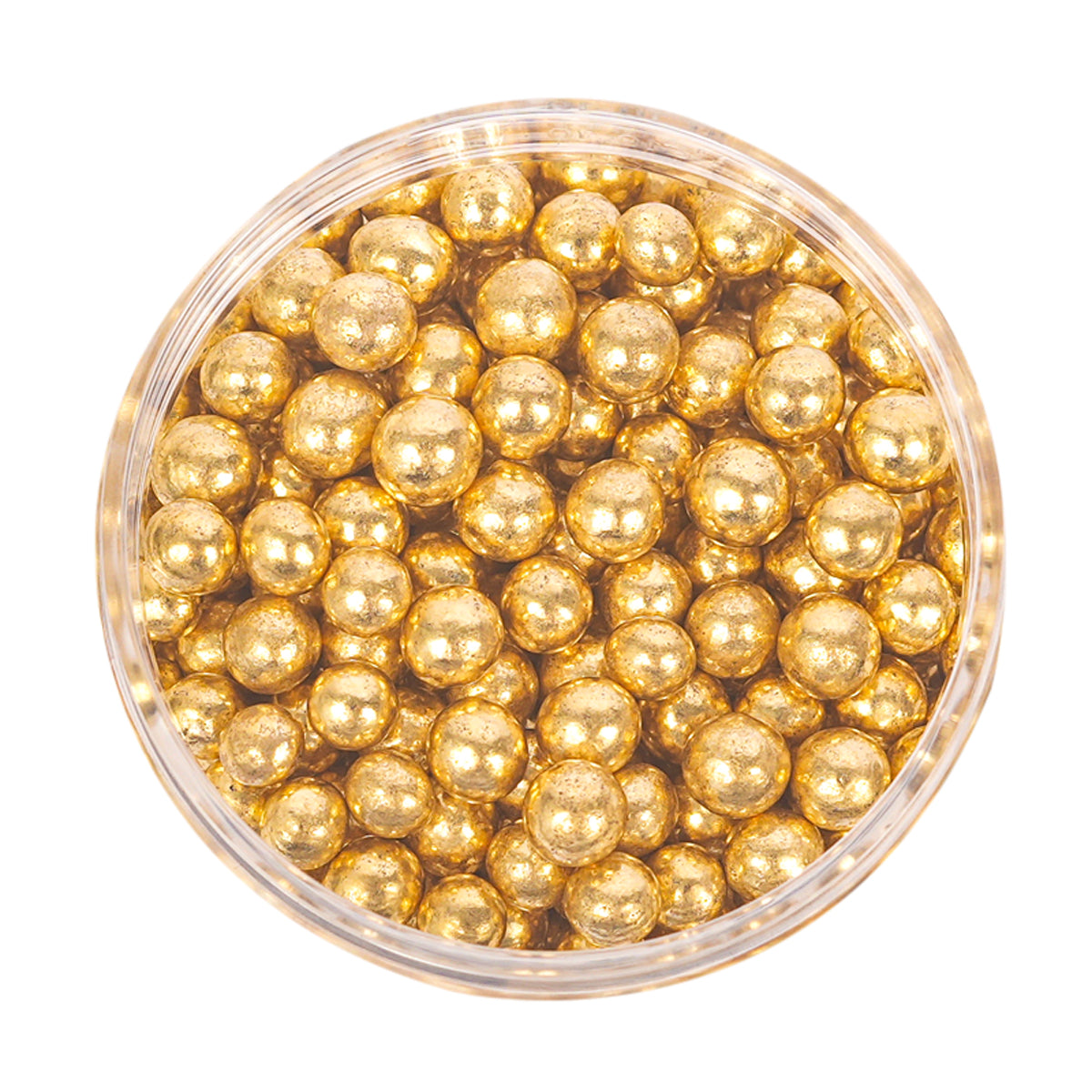 Sprinks Crunchy Shiny Gold 4mm Sprinkles 60g