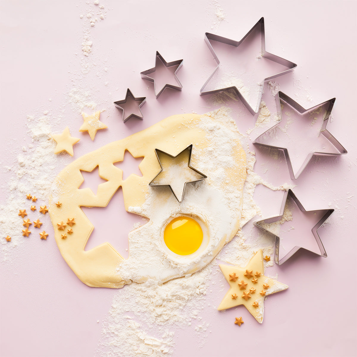 Sprinks Star Stainless Pastry Cutter Set 6 Piece