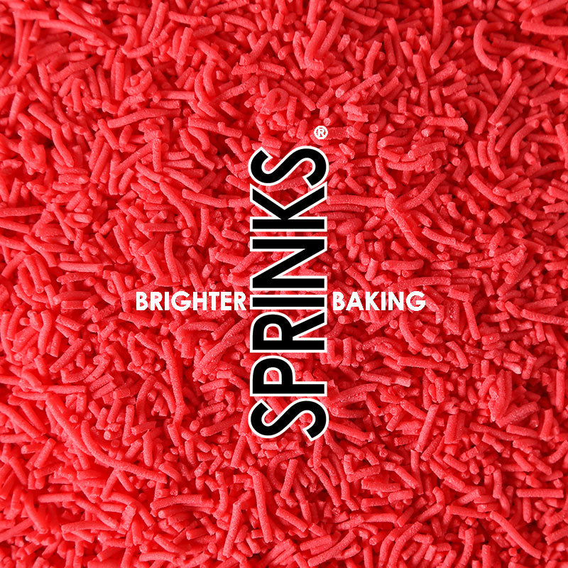 Sprinks Bulk Jimmies Red 1mm 2kg