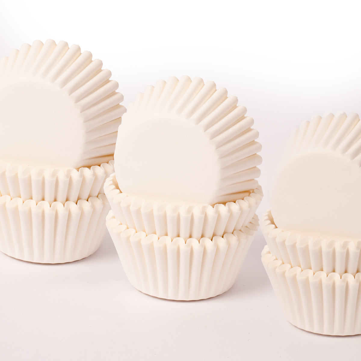 Papyrus Mini White Greaseproof Paper Baking Cups 35mm Base 50 Pack