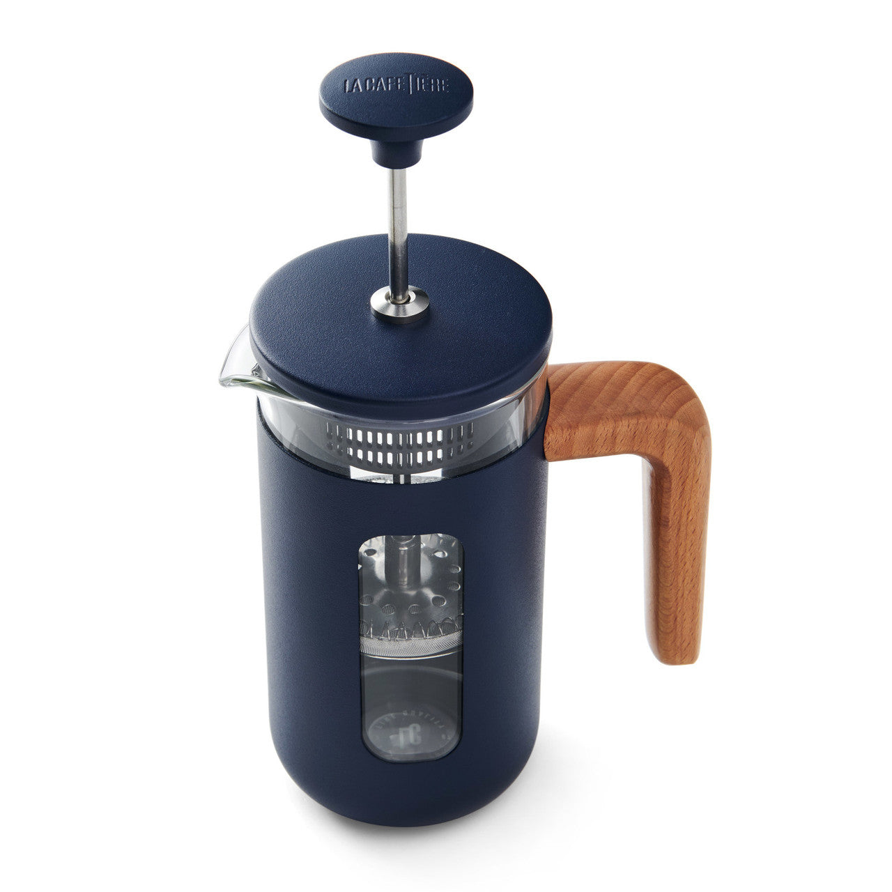 La Cafetière Pisa Stainless Steel Cafetière 3 Cup / 350ml (Navy)