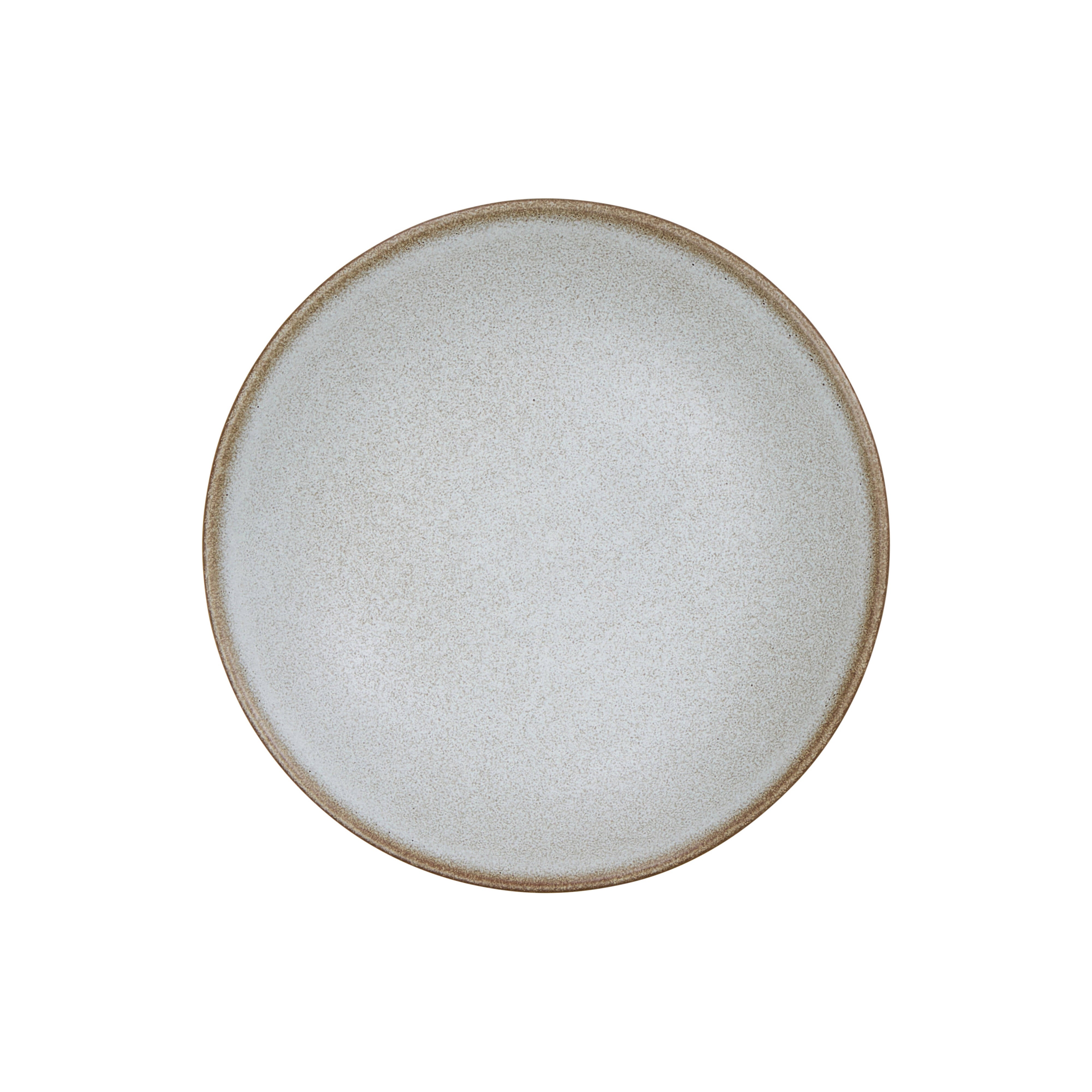 Davis & Waddell Rafe Footed Serving Bowl 15x15x9cm Grey & Brown