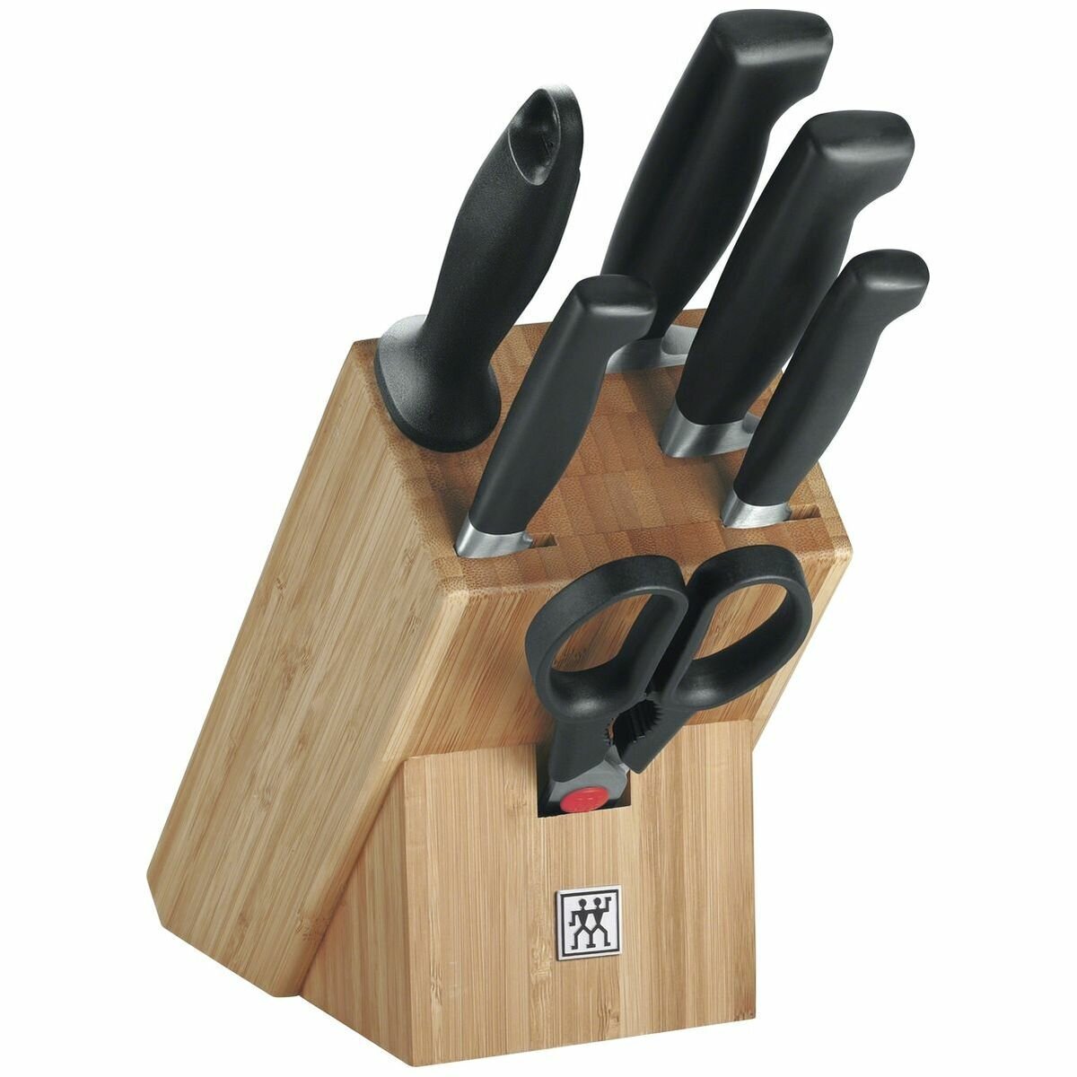 Zwilling Four Star Knife Block 7 Piece Set