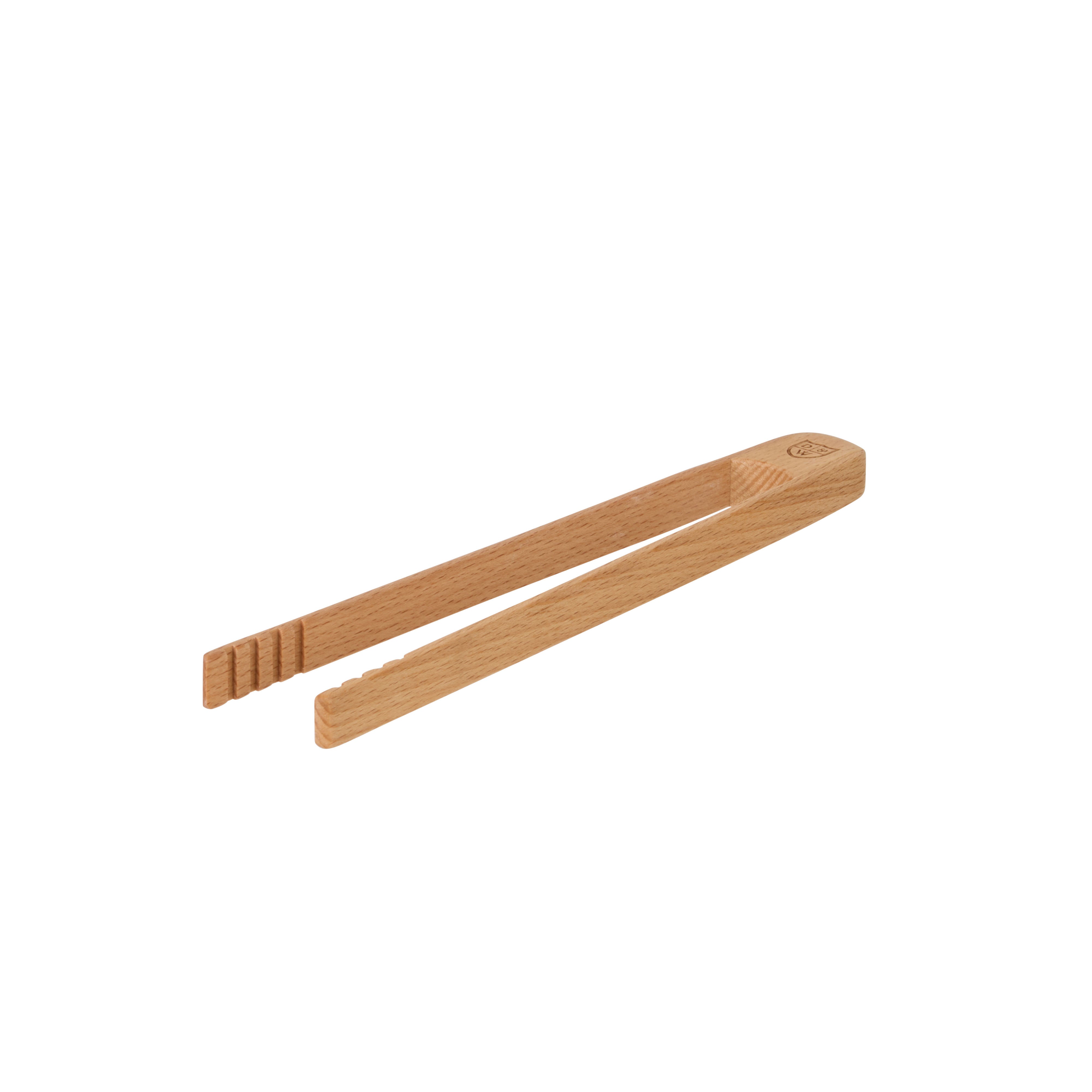 Davis & Waddell Heritage Magnetic Beechwood Toast Tongs Natural